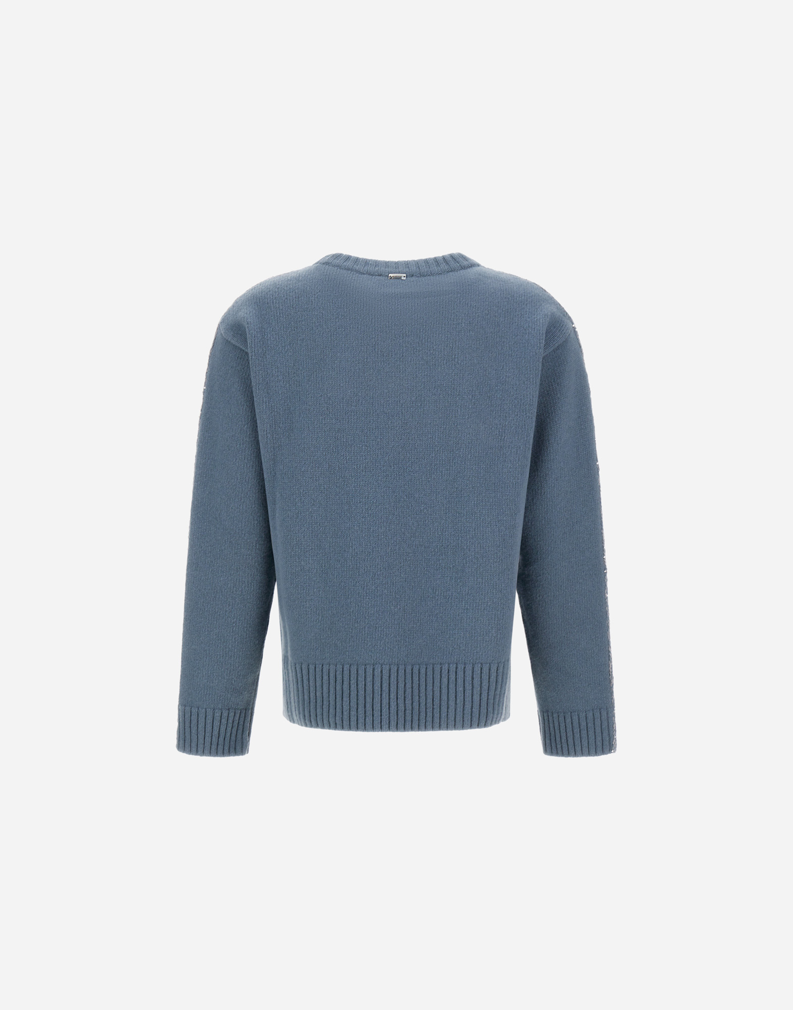Herno Resort Sweater In 100% Wool In Blue