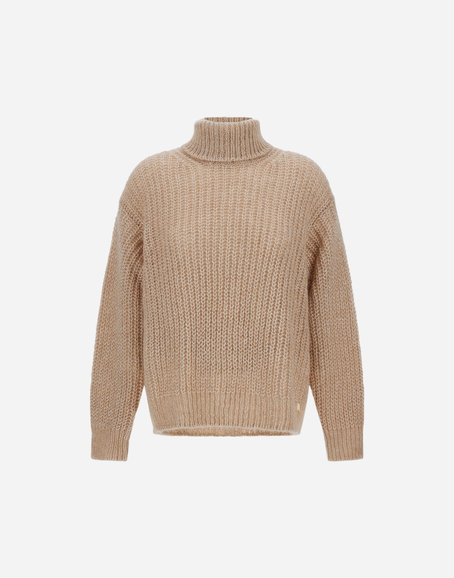 Herno Sweater In Bright Wool Blend In Neutral
