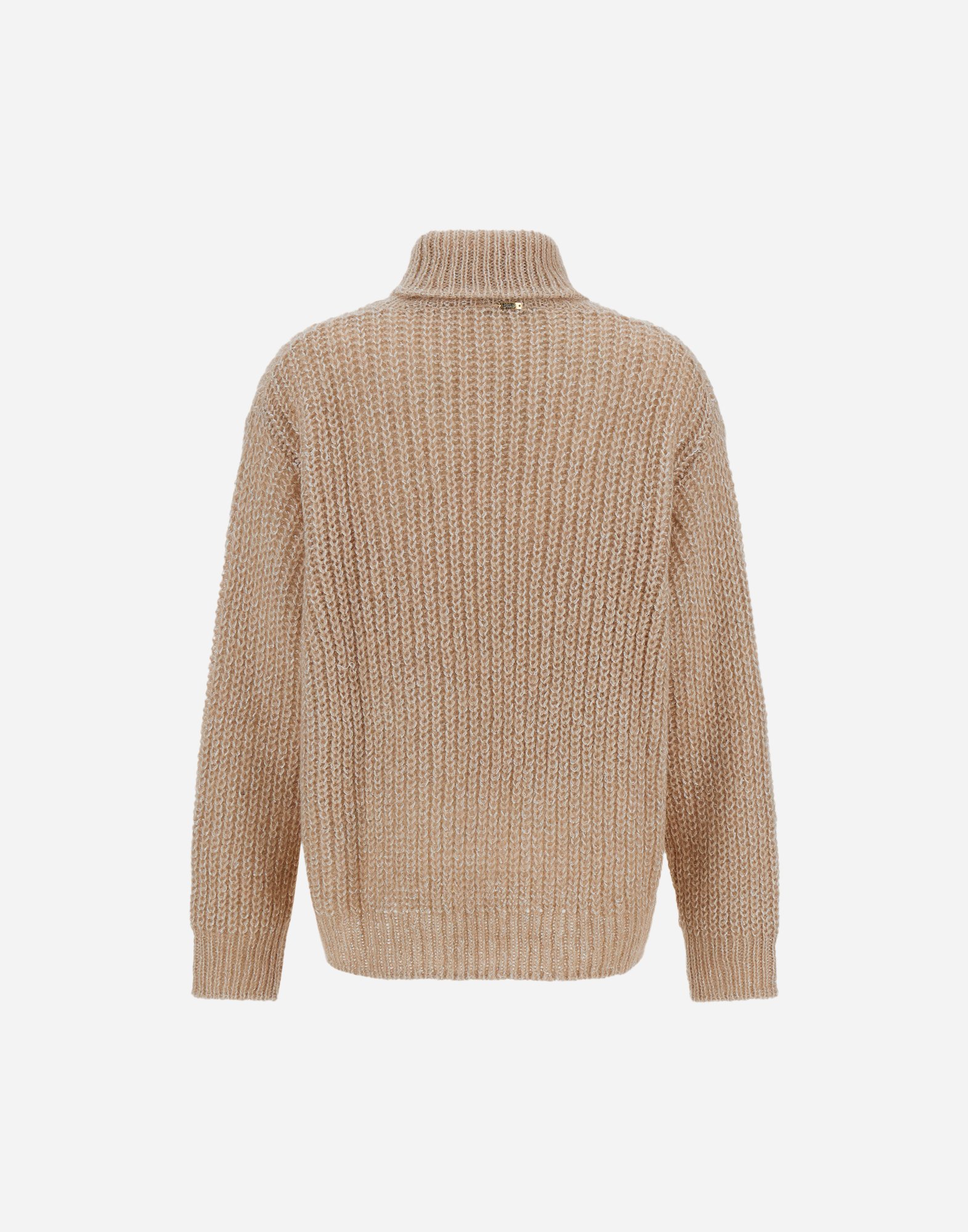 Herno Sweater In Bright Wool Blend In Neutral