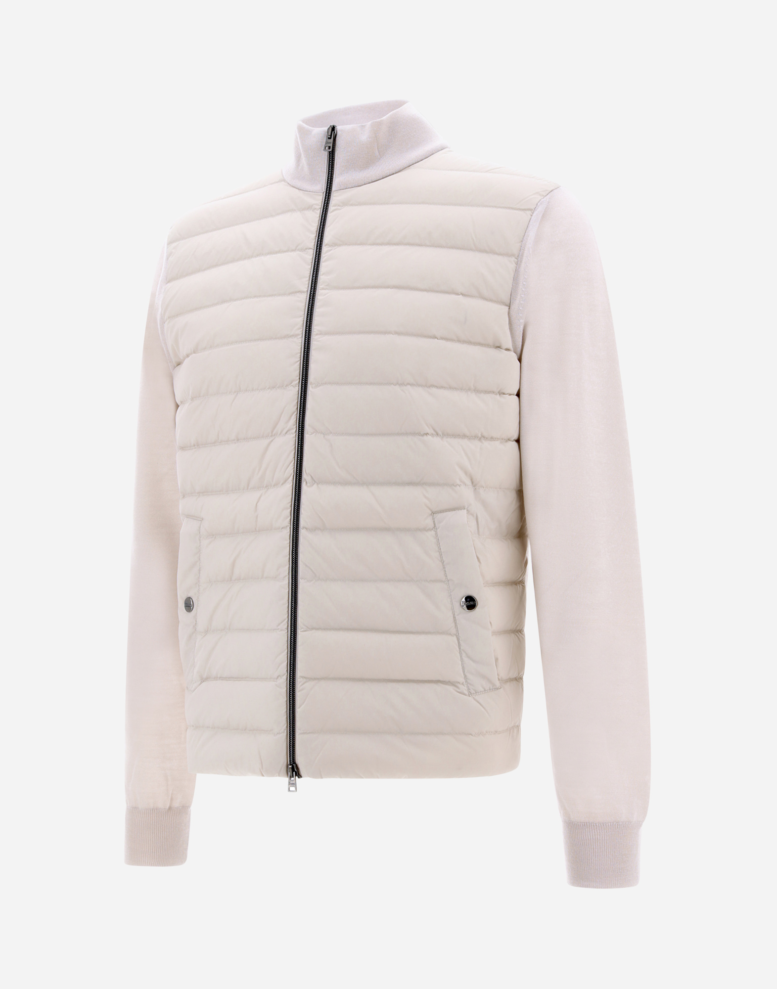 Herno シルクウール & Nuage カーディガン In Ice