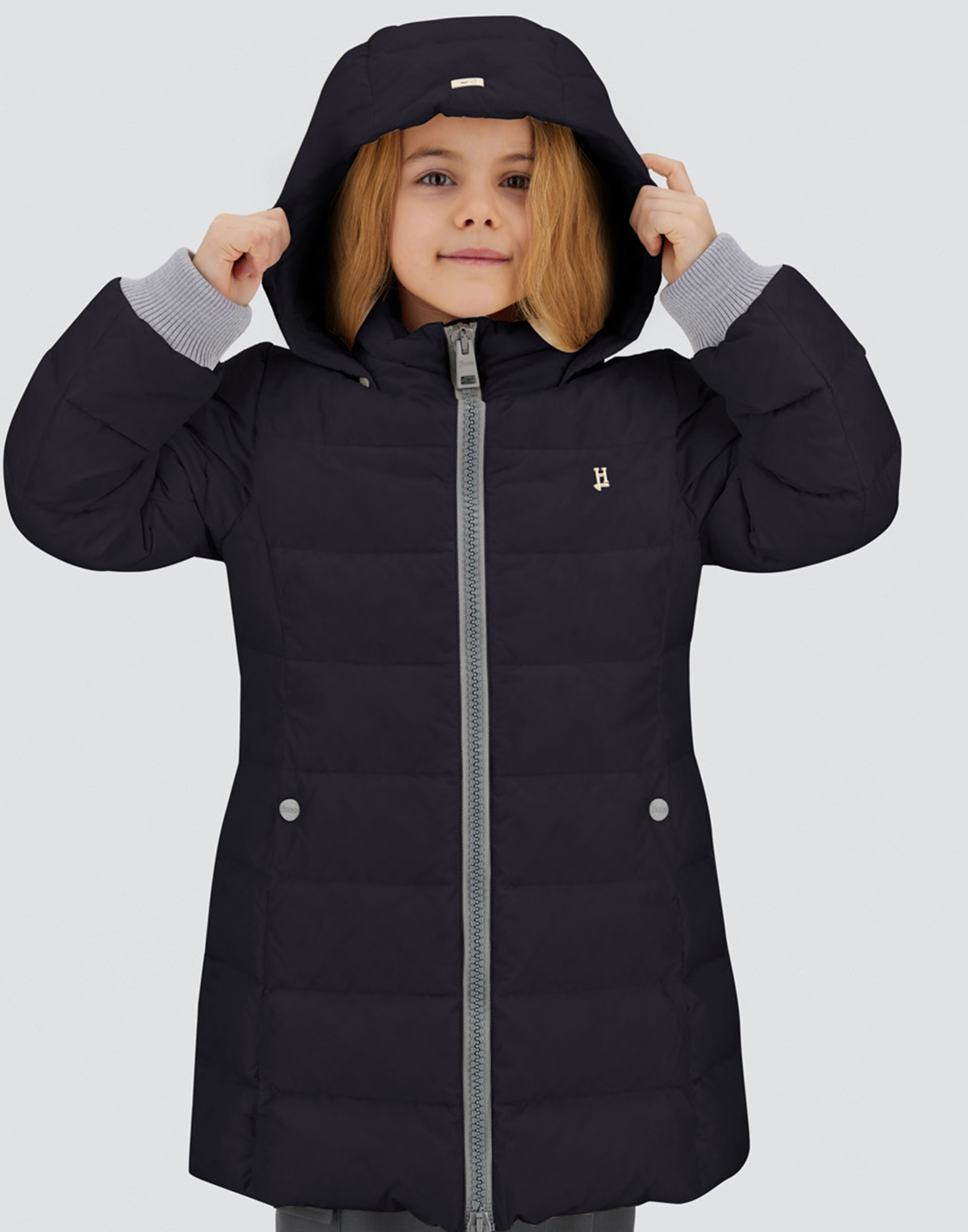 Herno Long Jacket In Nylon Chamonix In Black