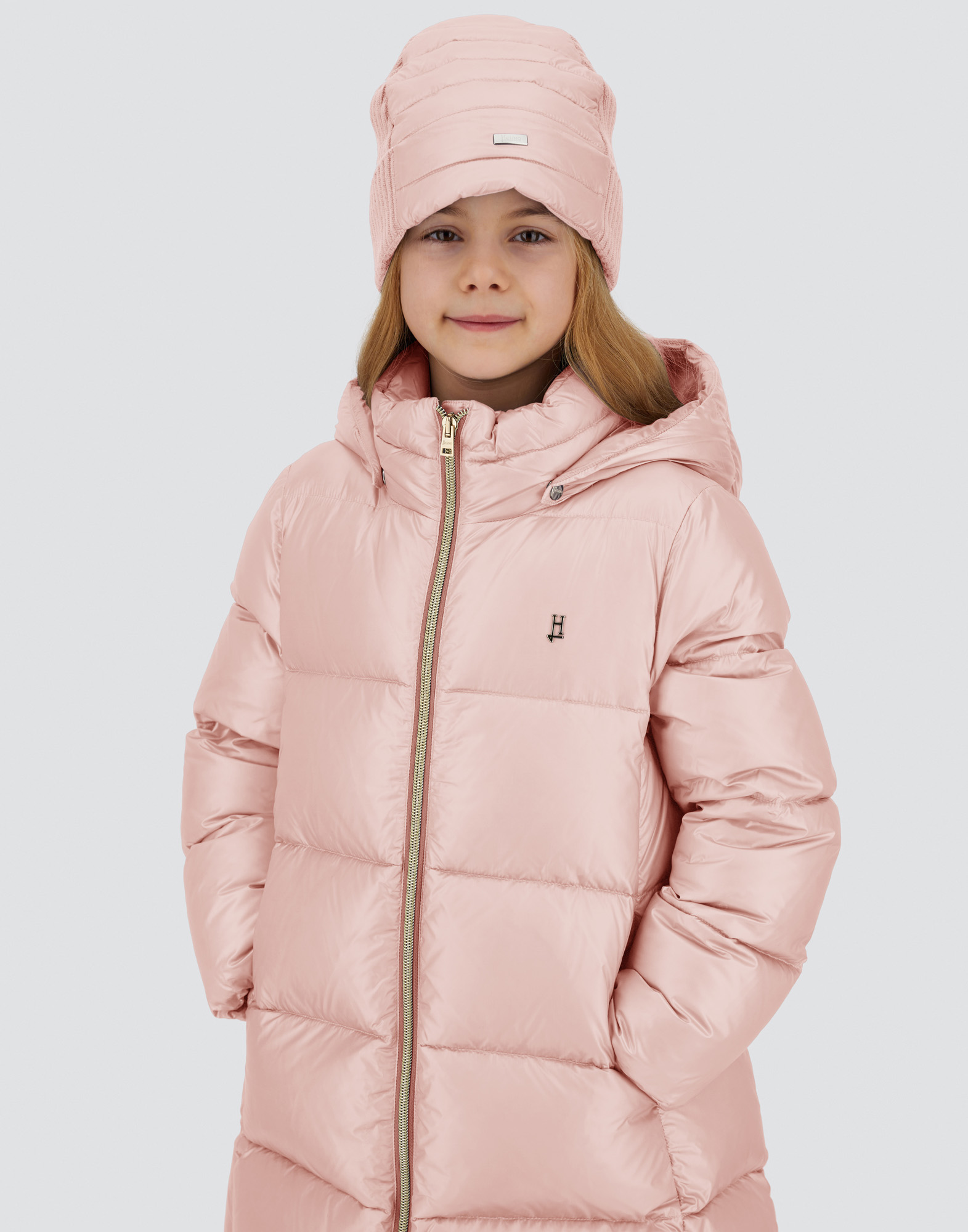 Herno A-shape Jacket In Nylon Ultralight In Pink