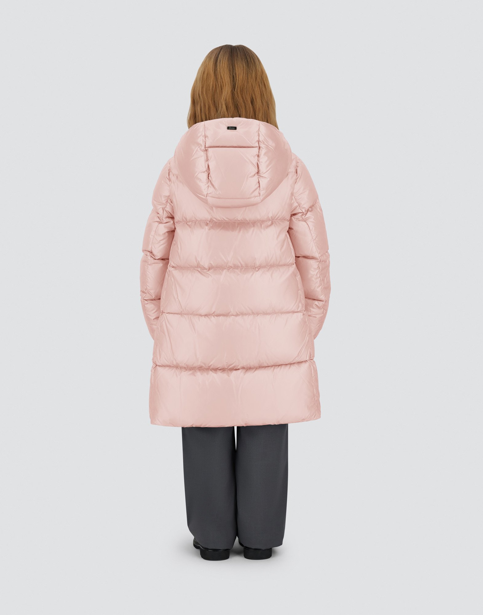 Herno A-shape Jacket In Nylon Ultralight In Pink
