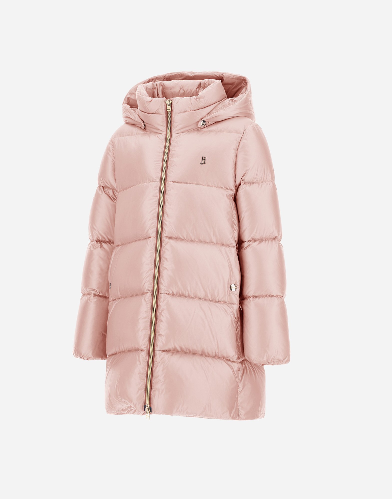 Herno A-shape Jacket In Nylon Ultralight In Pink