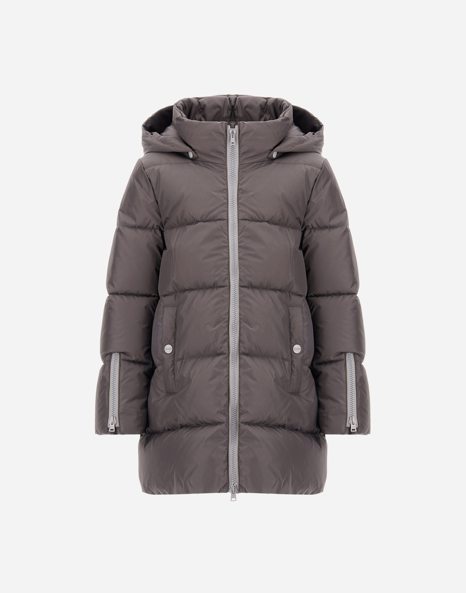 Herno Hooded Puffer Jacket In Green