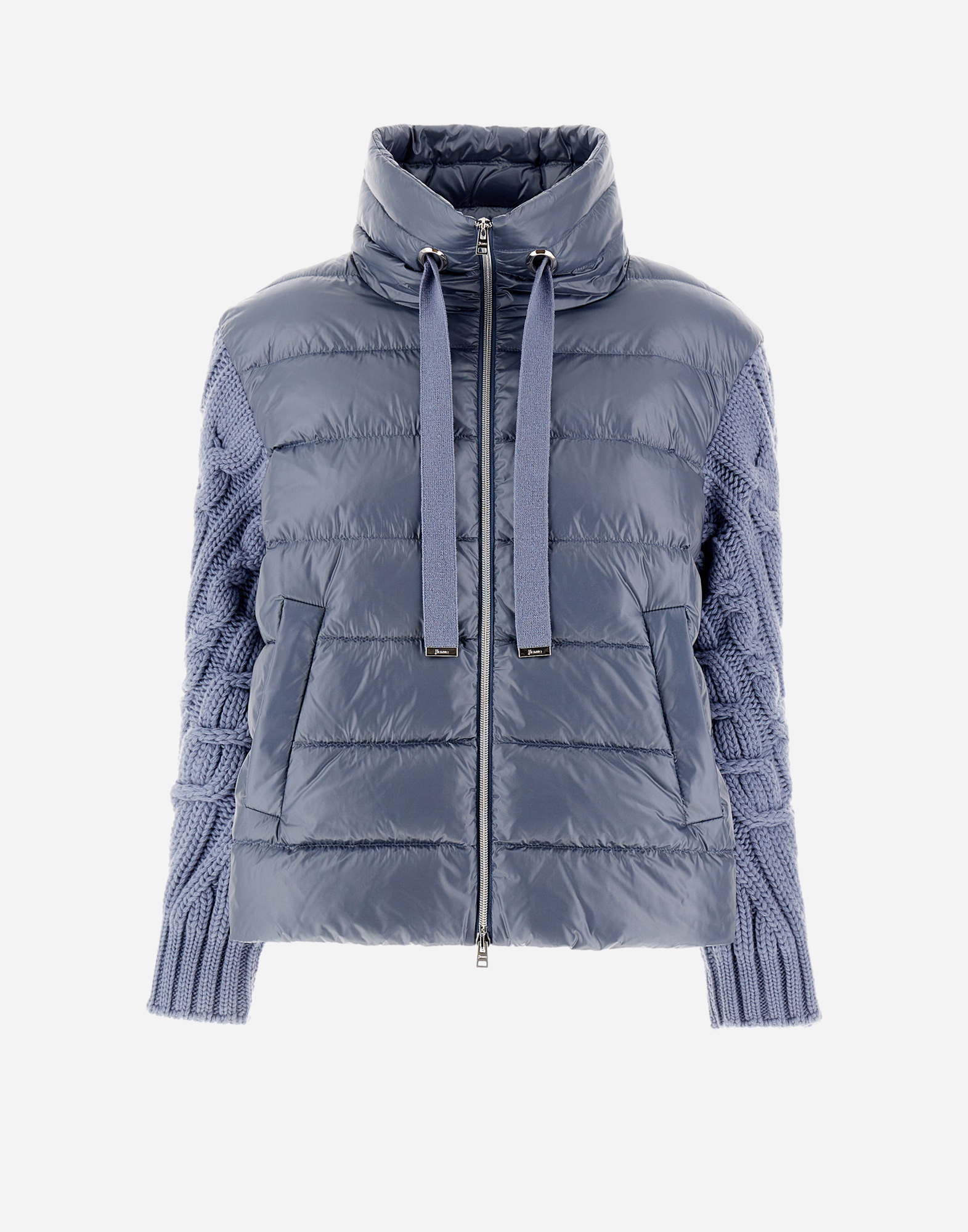 Herno ナイロン ウルトラライト&インフィニティ ブレード Resort ケープ In Light Blue