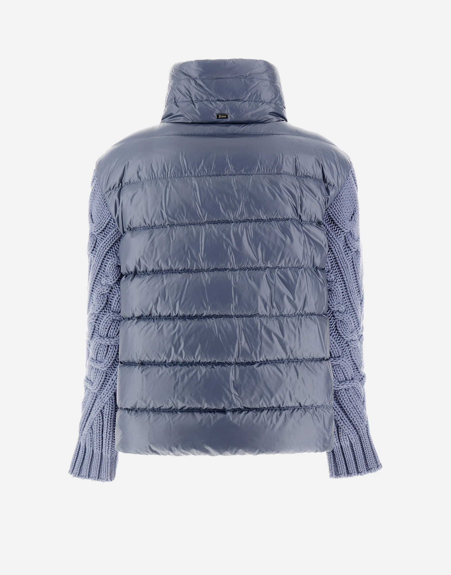 Herno ナイロン ウルトラライト&インフィニティ ブレード Resort ケープ In Light Blue