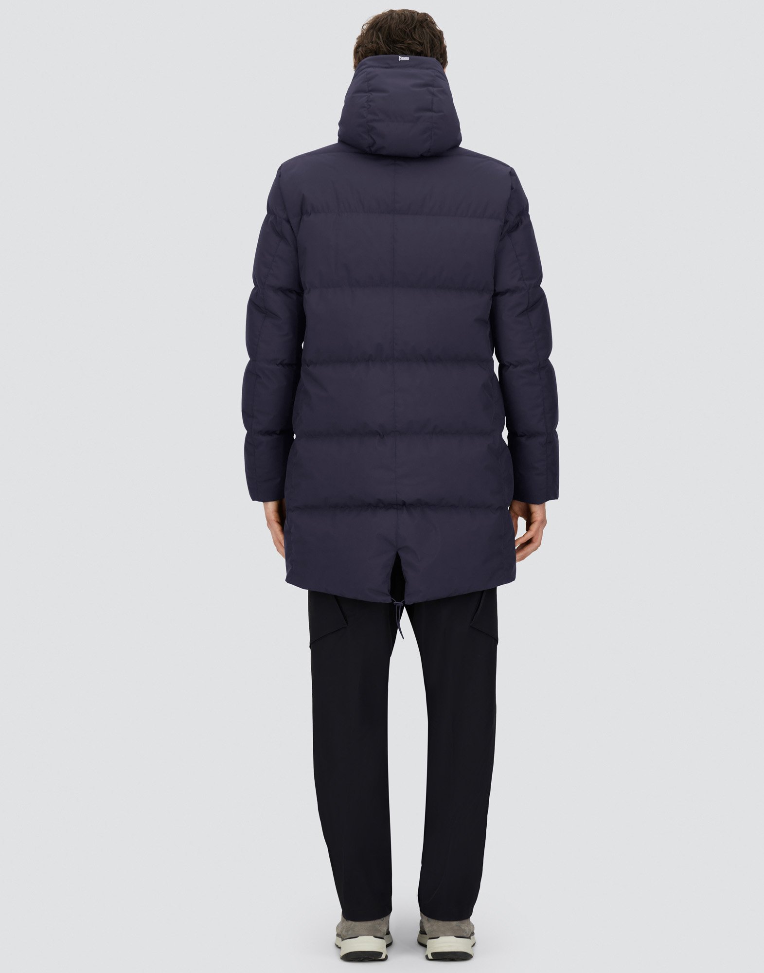 Herno Long Parka In 2-layer Windstopper In Red