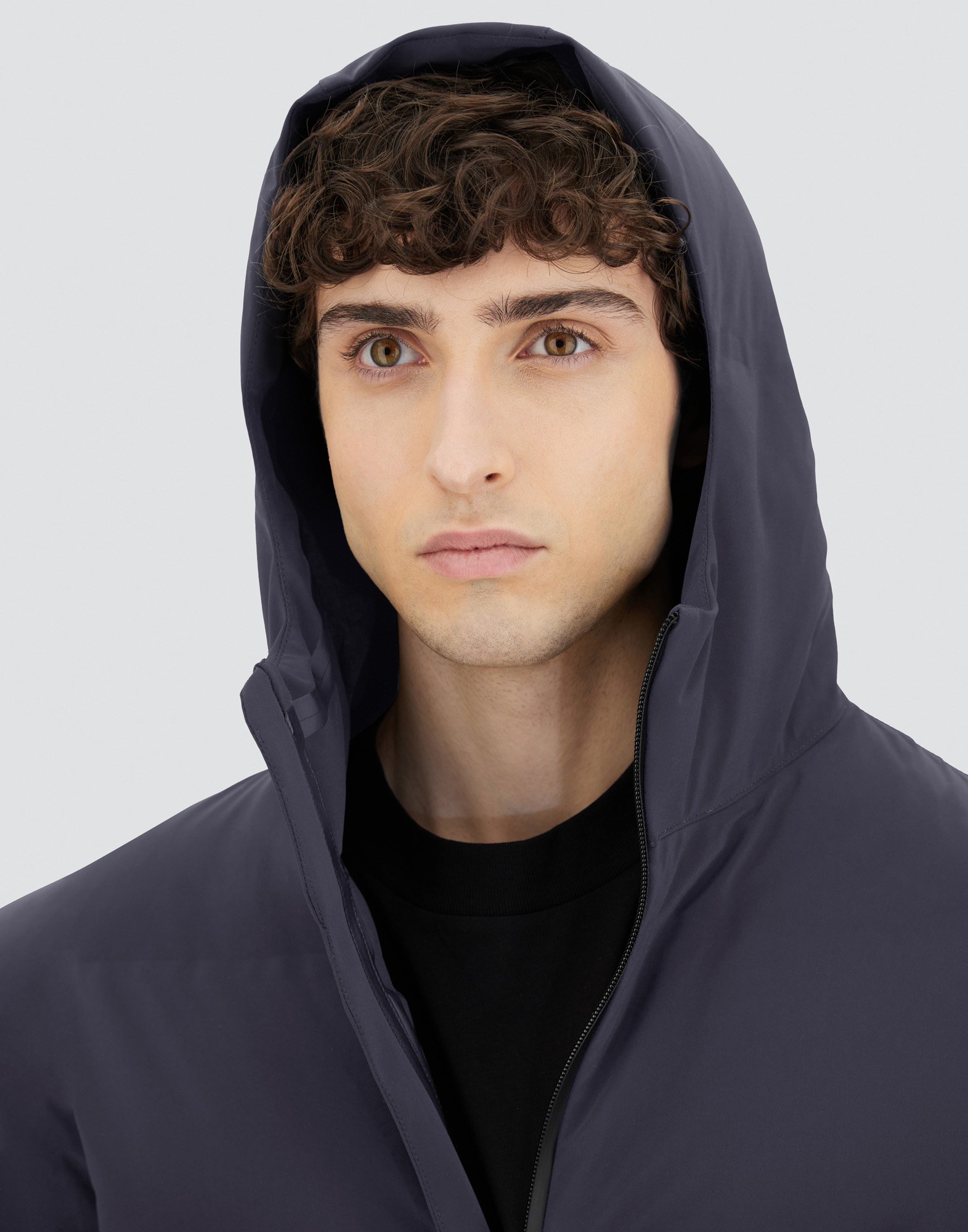 Herno Jacket In New Impact In Blue