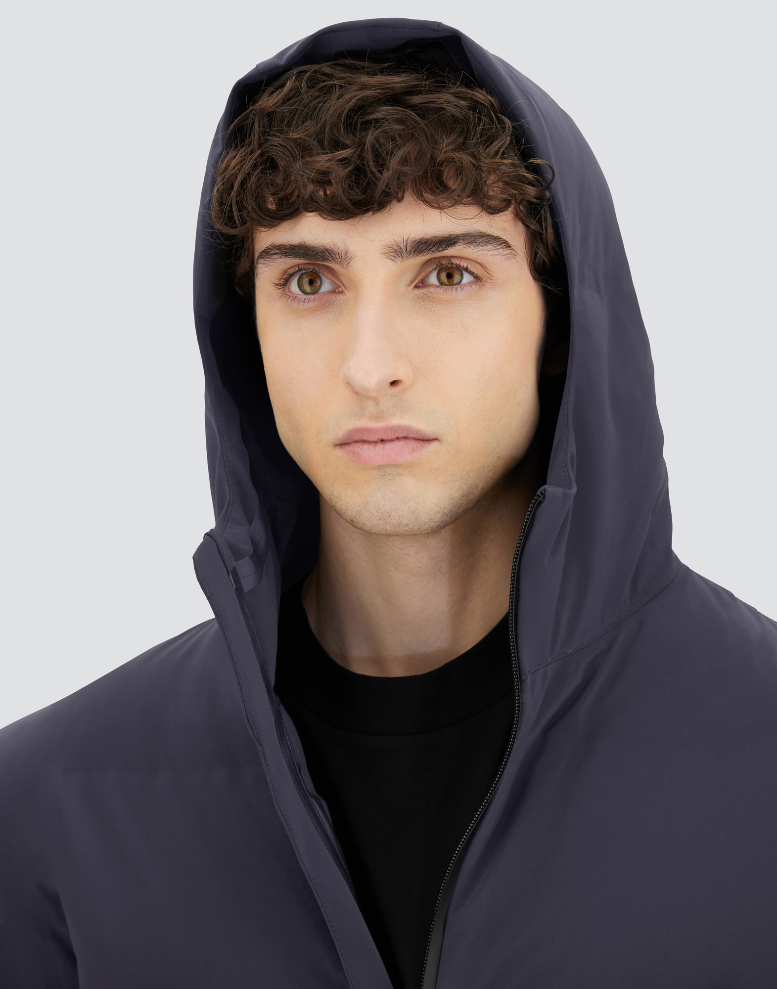 Herno Jacket In New Impact In Blue