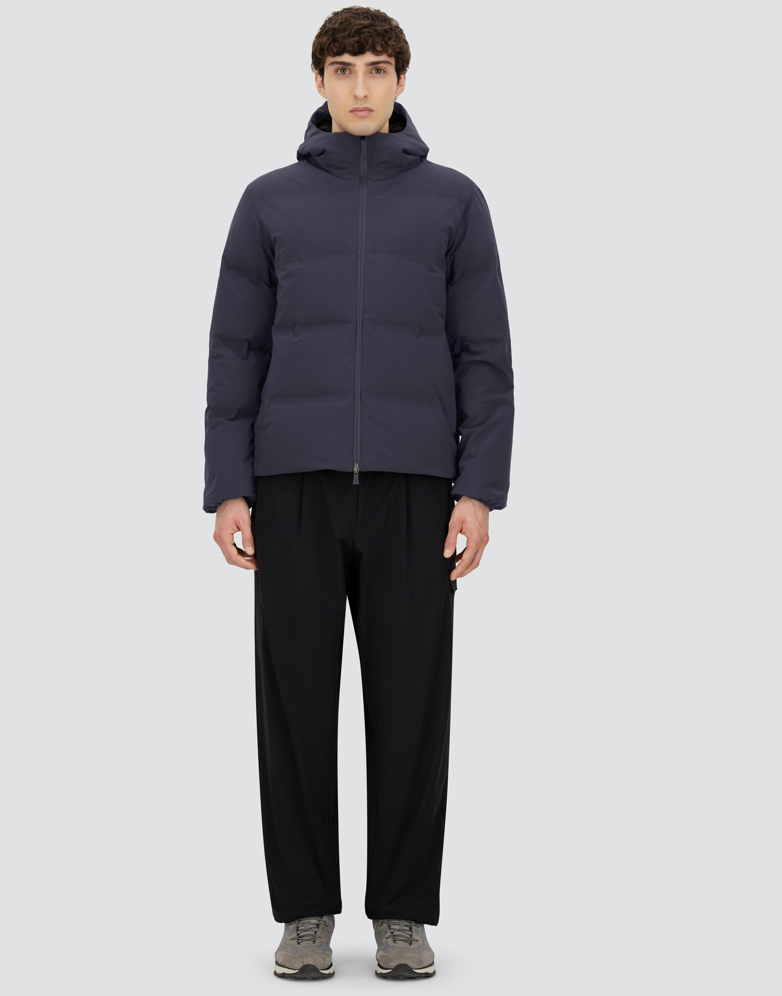 Herno Jacket In New Impact In Blue