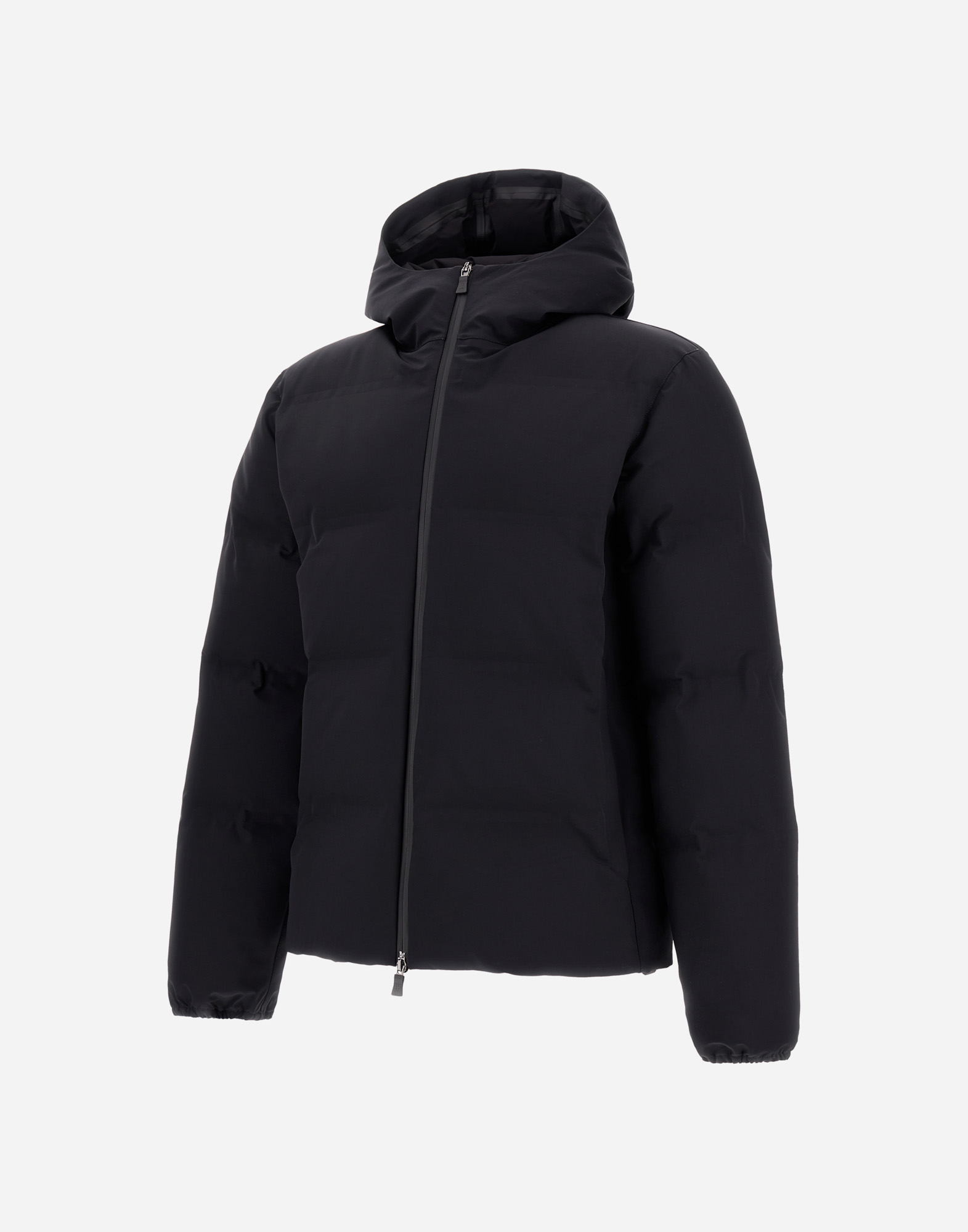 Herno Men New Impact Down Jacket With Hood In Black