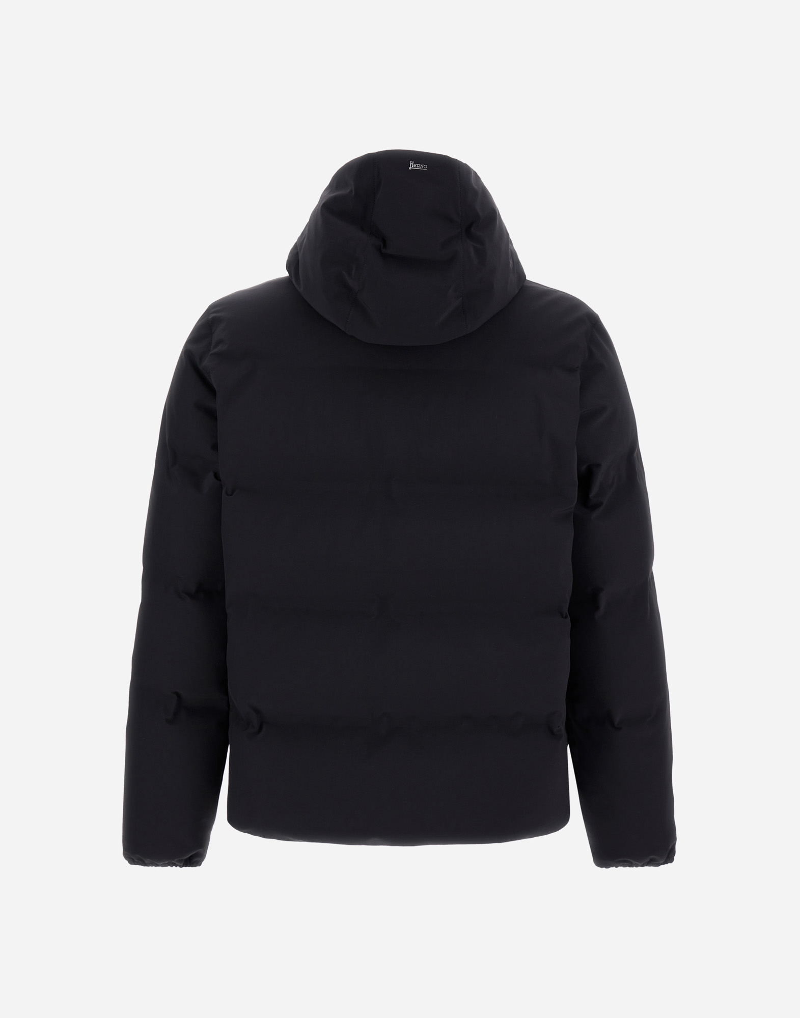 Herno Men New Impact Down Jacket With Hood In Black