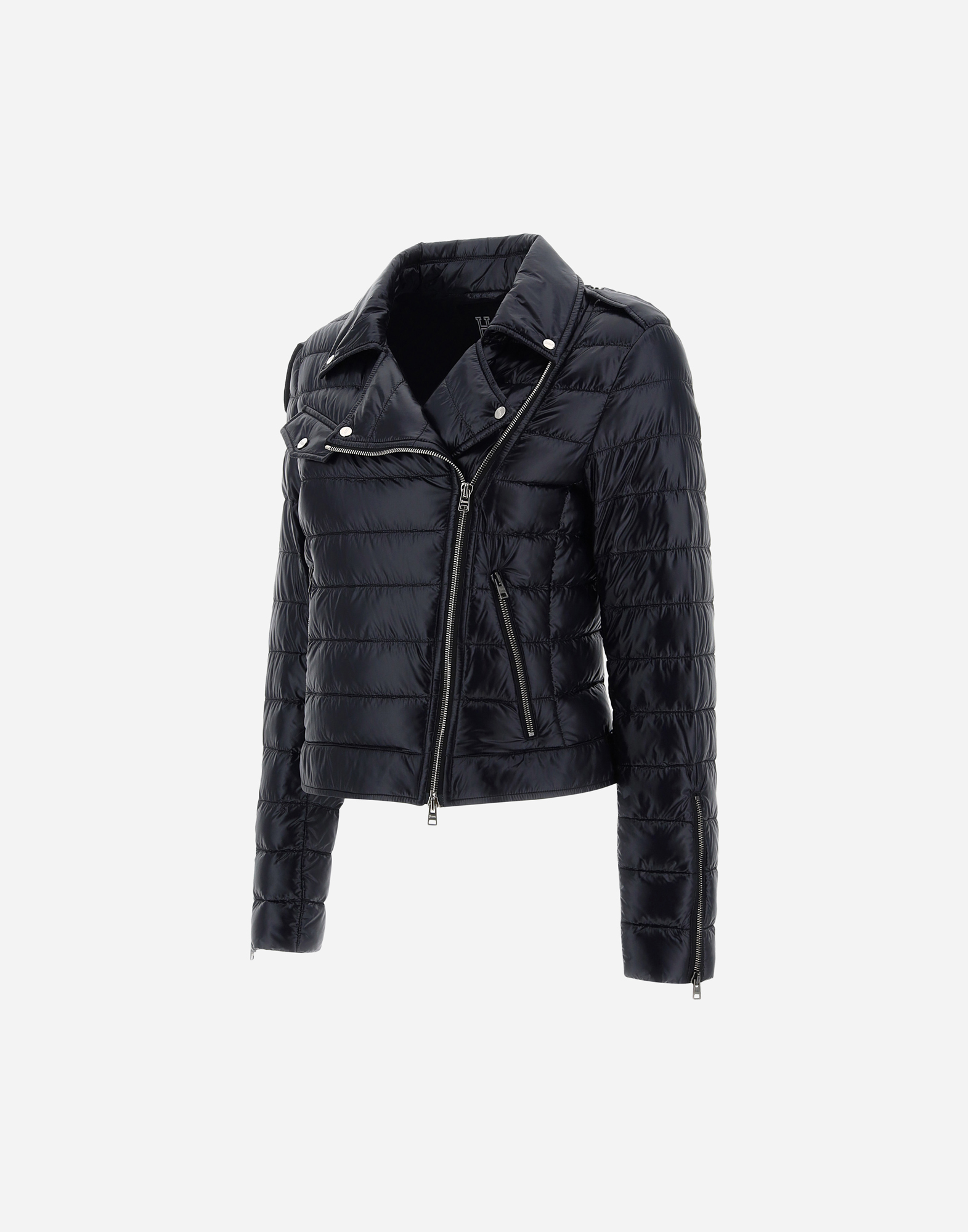 Herno Bomber Jacket In Nylon Ultralight In Black