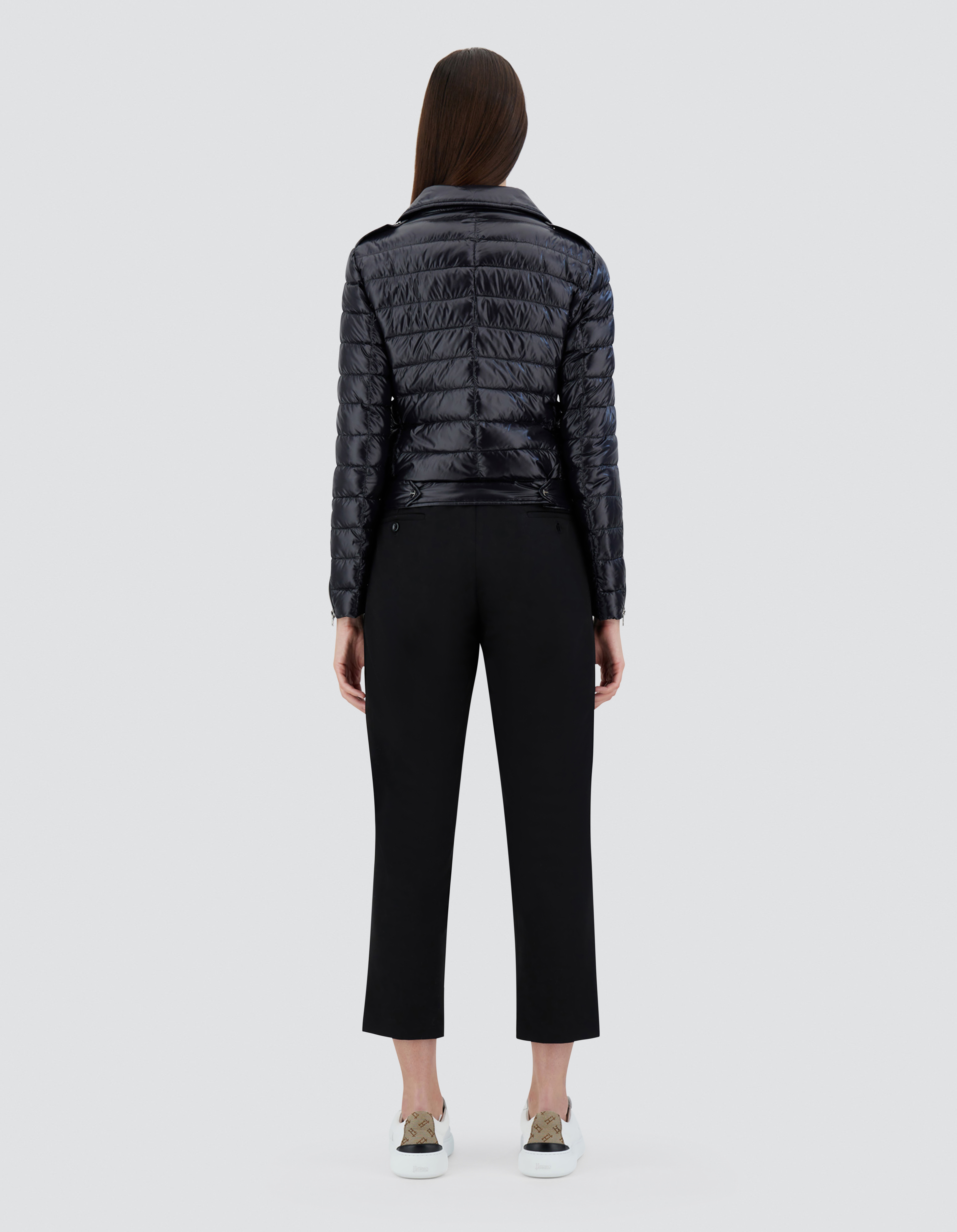 Herno Bomber Jacket In Nylon Ultralight In Black