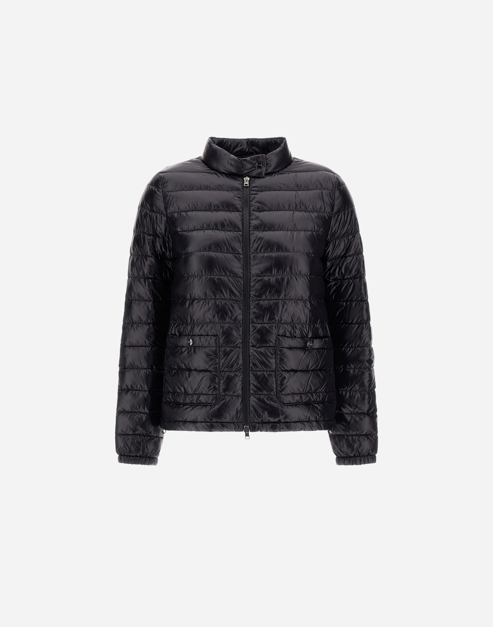 Herno Bomber Jacket In Nylon Ultralight In Black