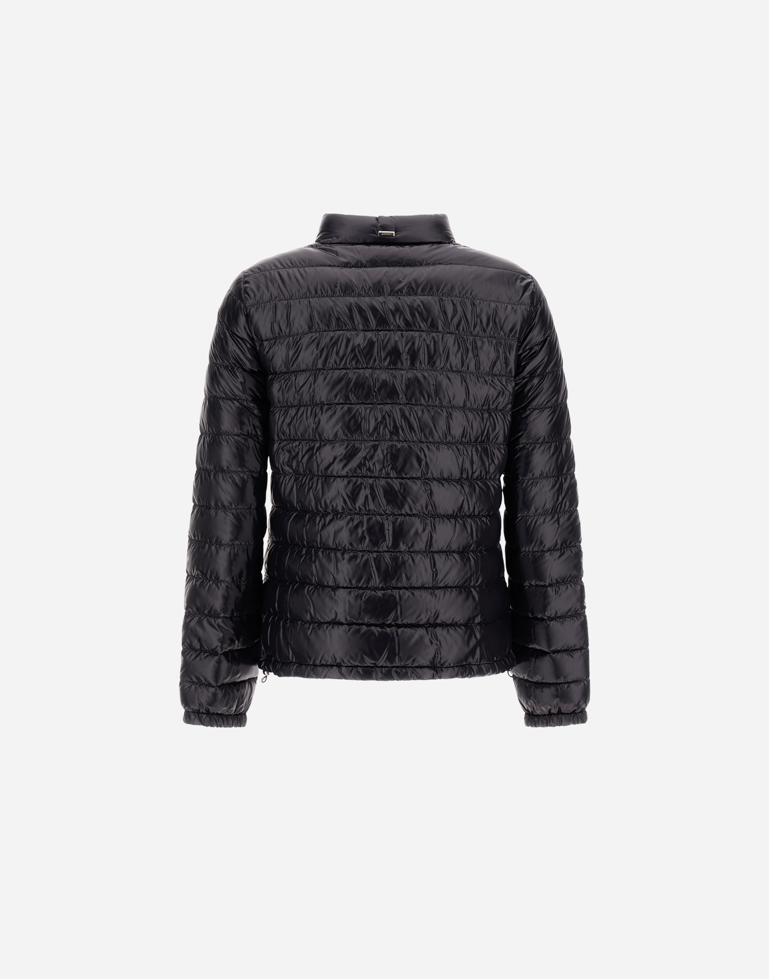 Herno Bomber Jacket In Nylon Ultralight In Black