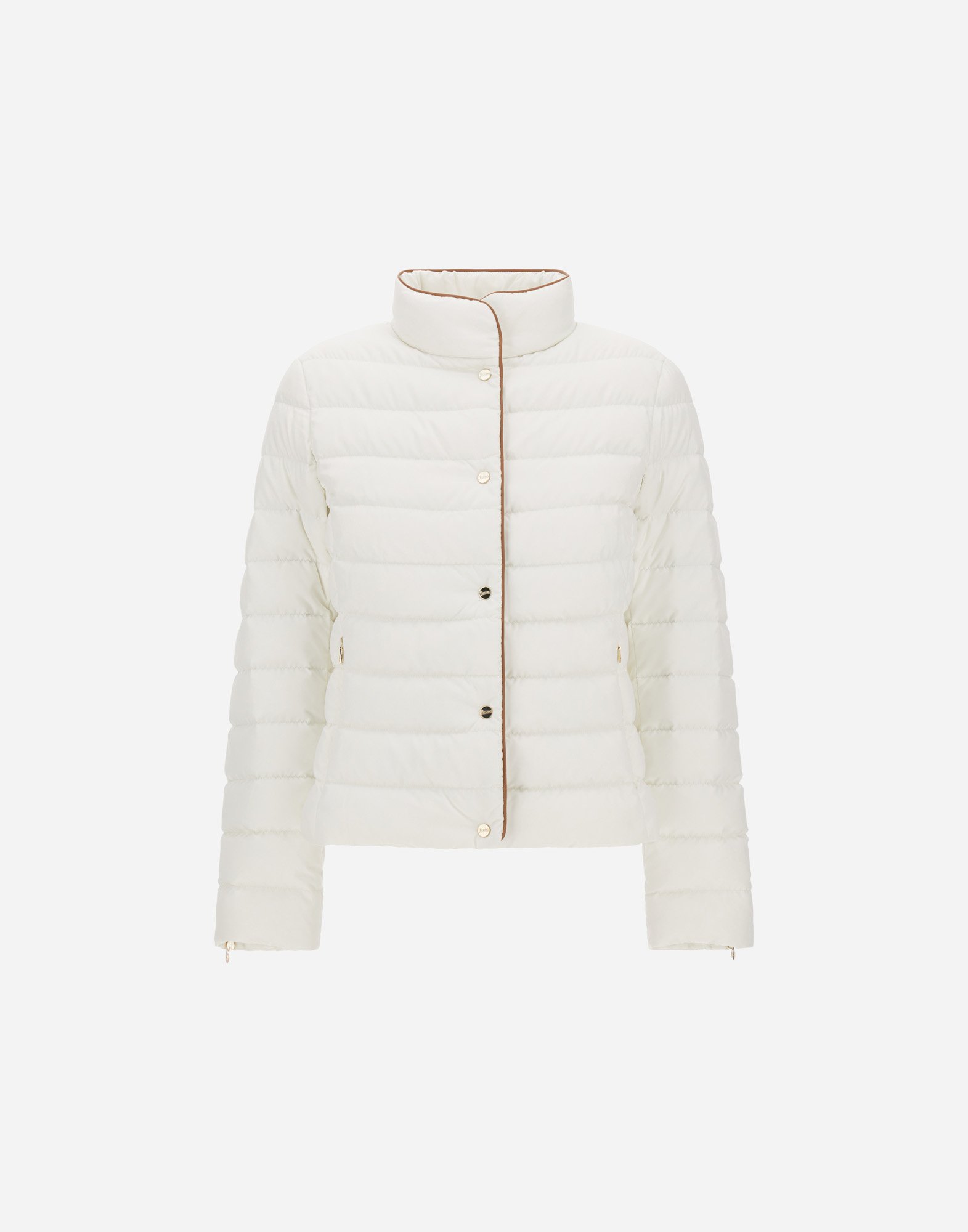Herno Slim-fit Jacket In Arendelle In White