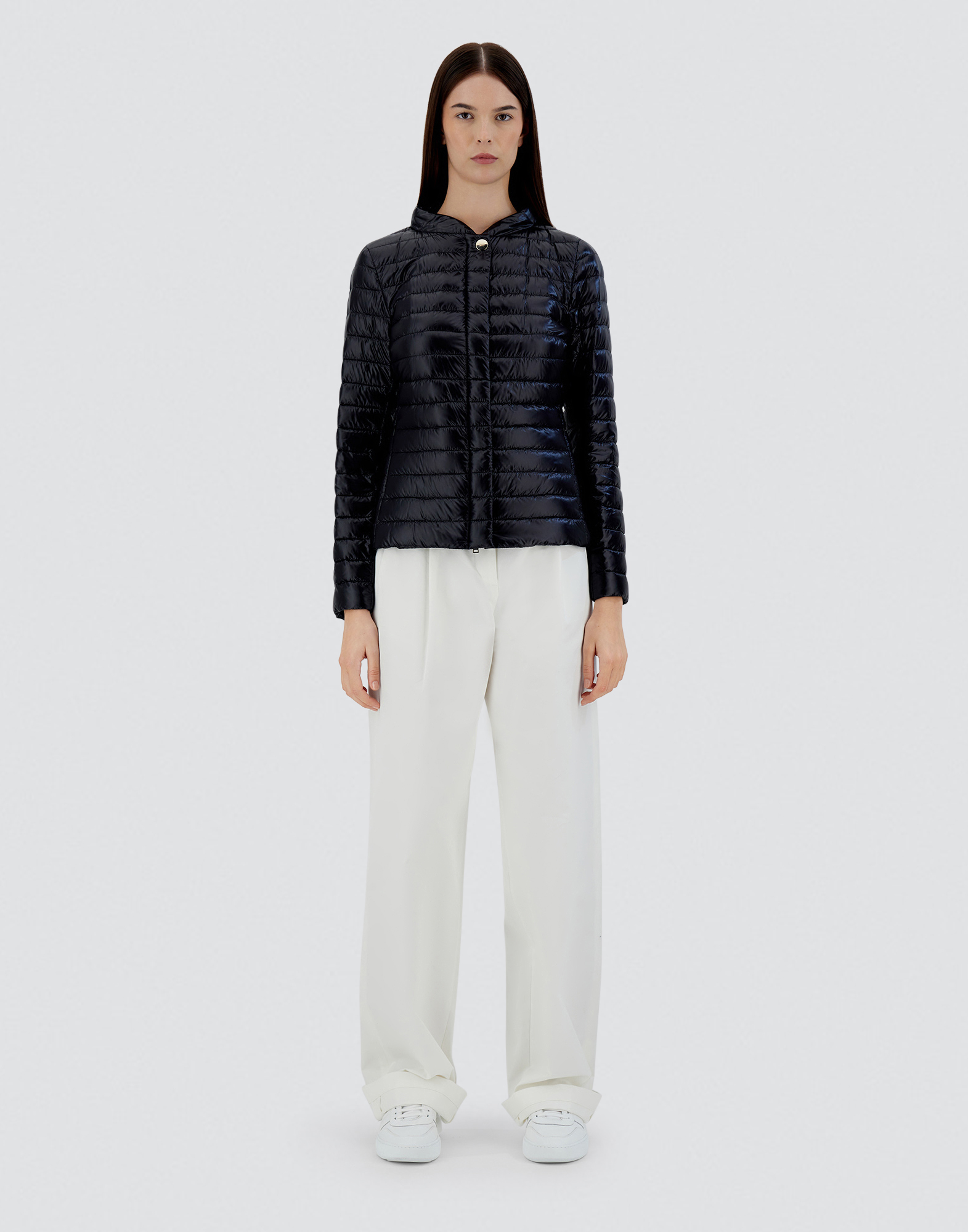 Herno Elena Quilted Down Jacket In Black