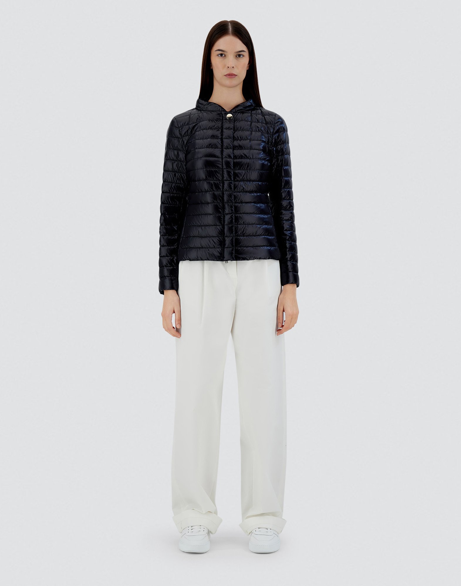 Herno Elena Quilted Down Jacket In Black