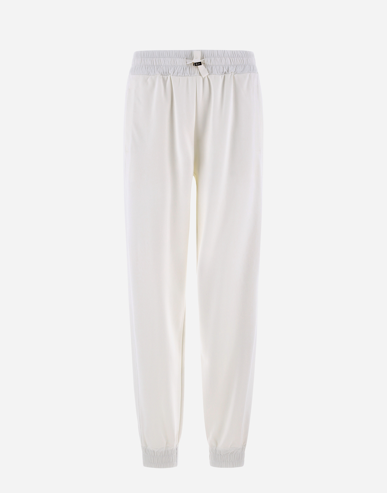 Shop Herno Viscose Sweater And Techno Taffetà Trousers In White