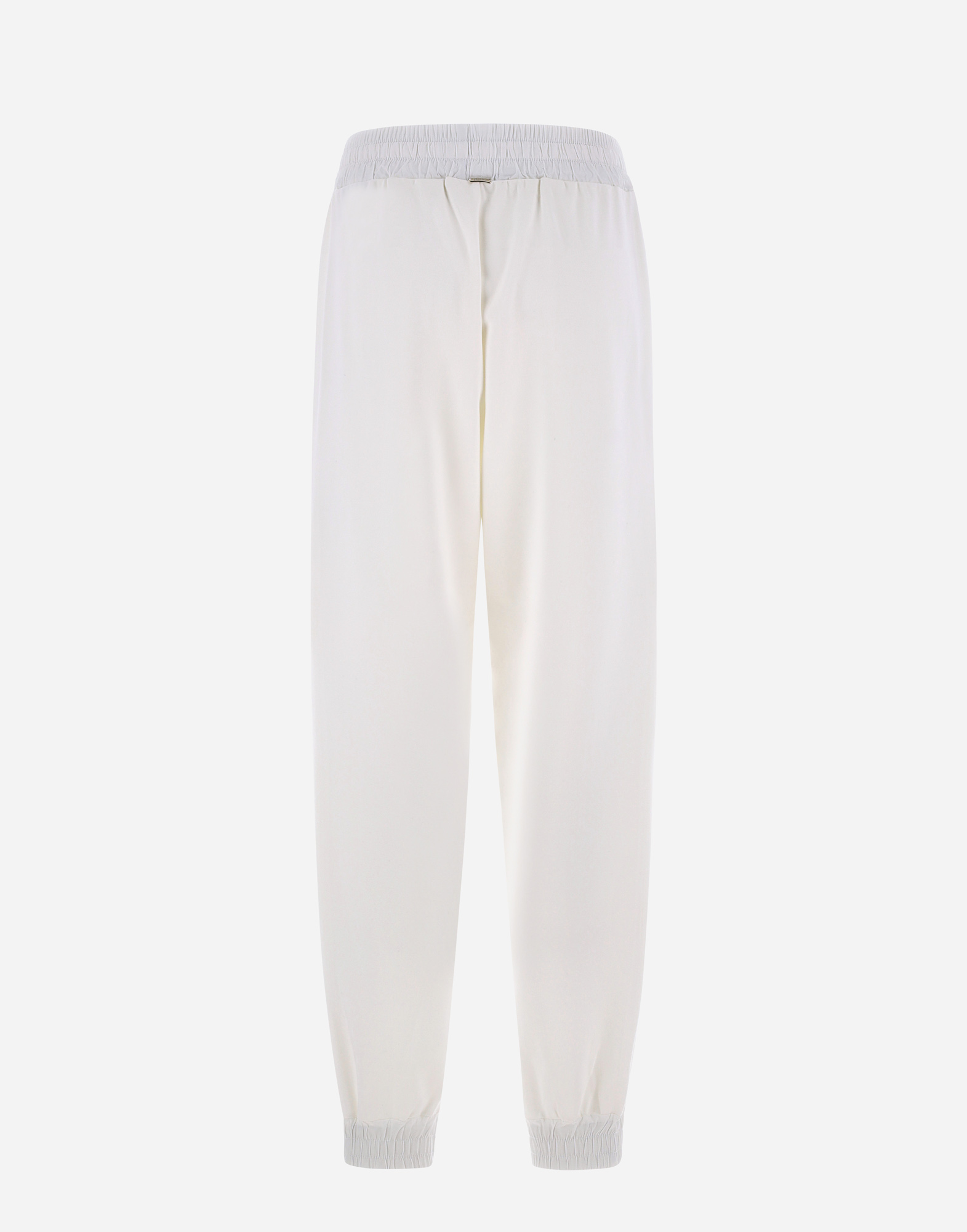 Shop Herno Viscose Sweater And Techno Taffetà Trousers In White