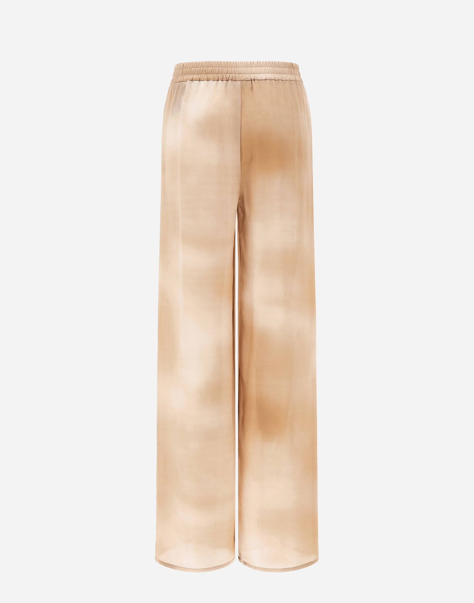 Herno Cloud Silk Trousers In Sand