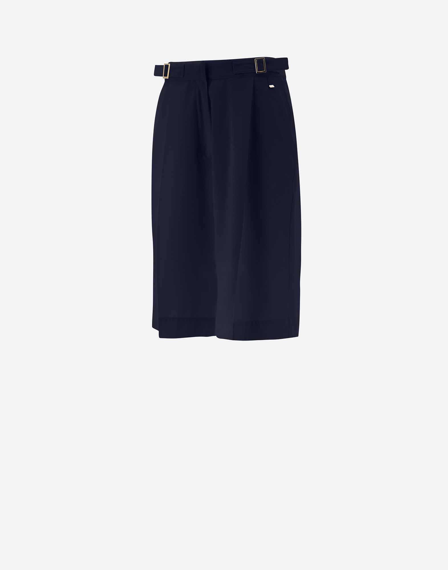 Herno Structures Nylon Shorts In Navy Blue