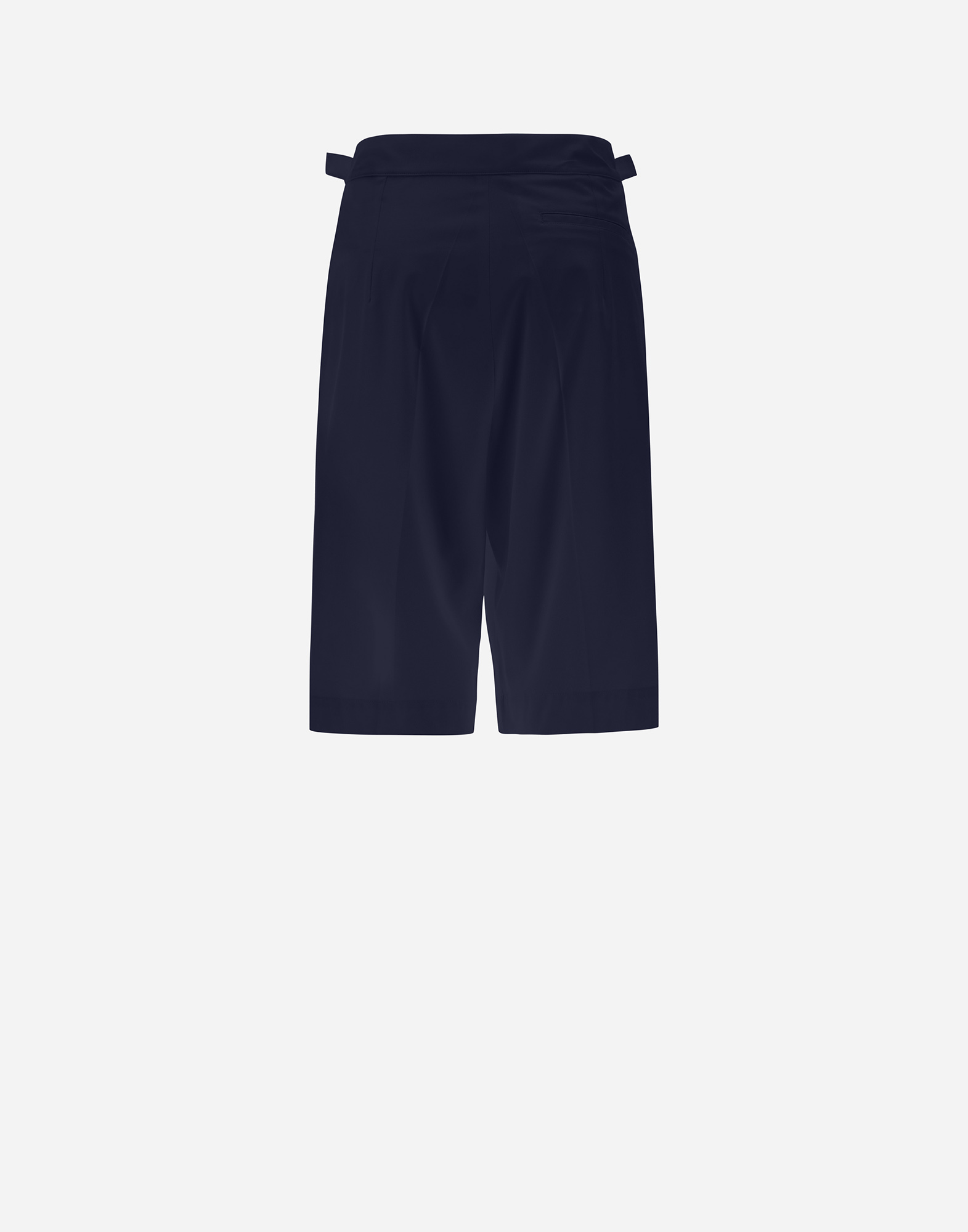 Herno Structures Nylon Shorts In Navy Blue
