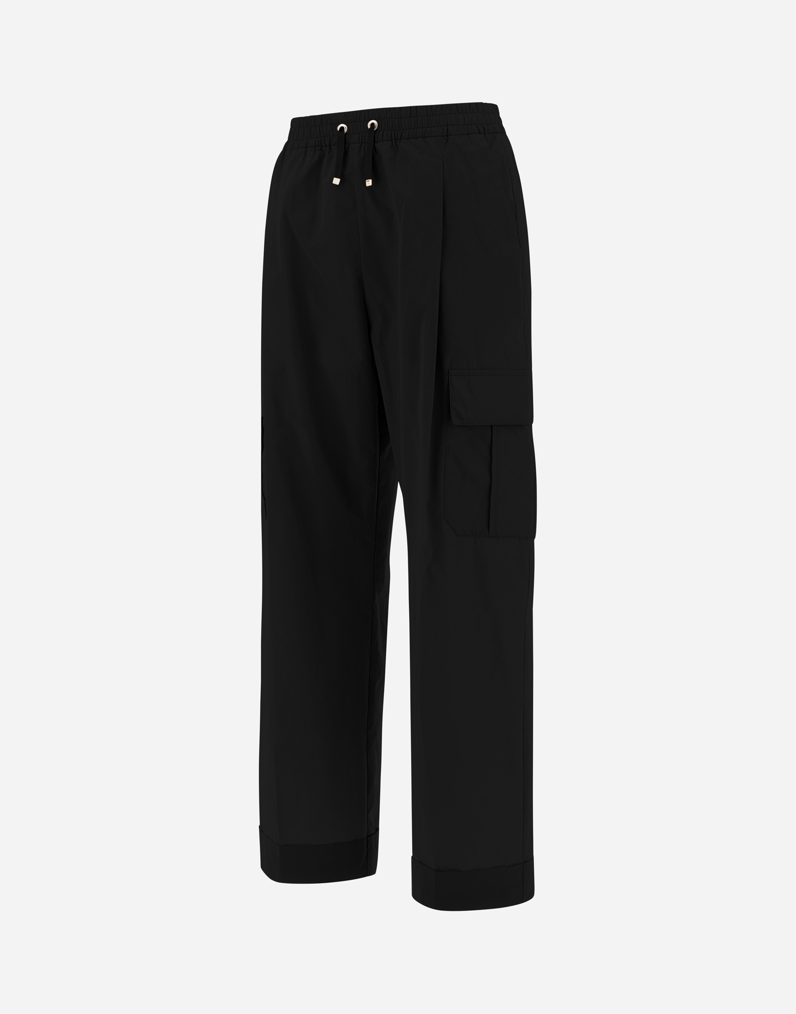 Herno New Techno Taffeta' カーゴパンツ In Black