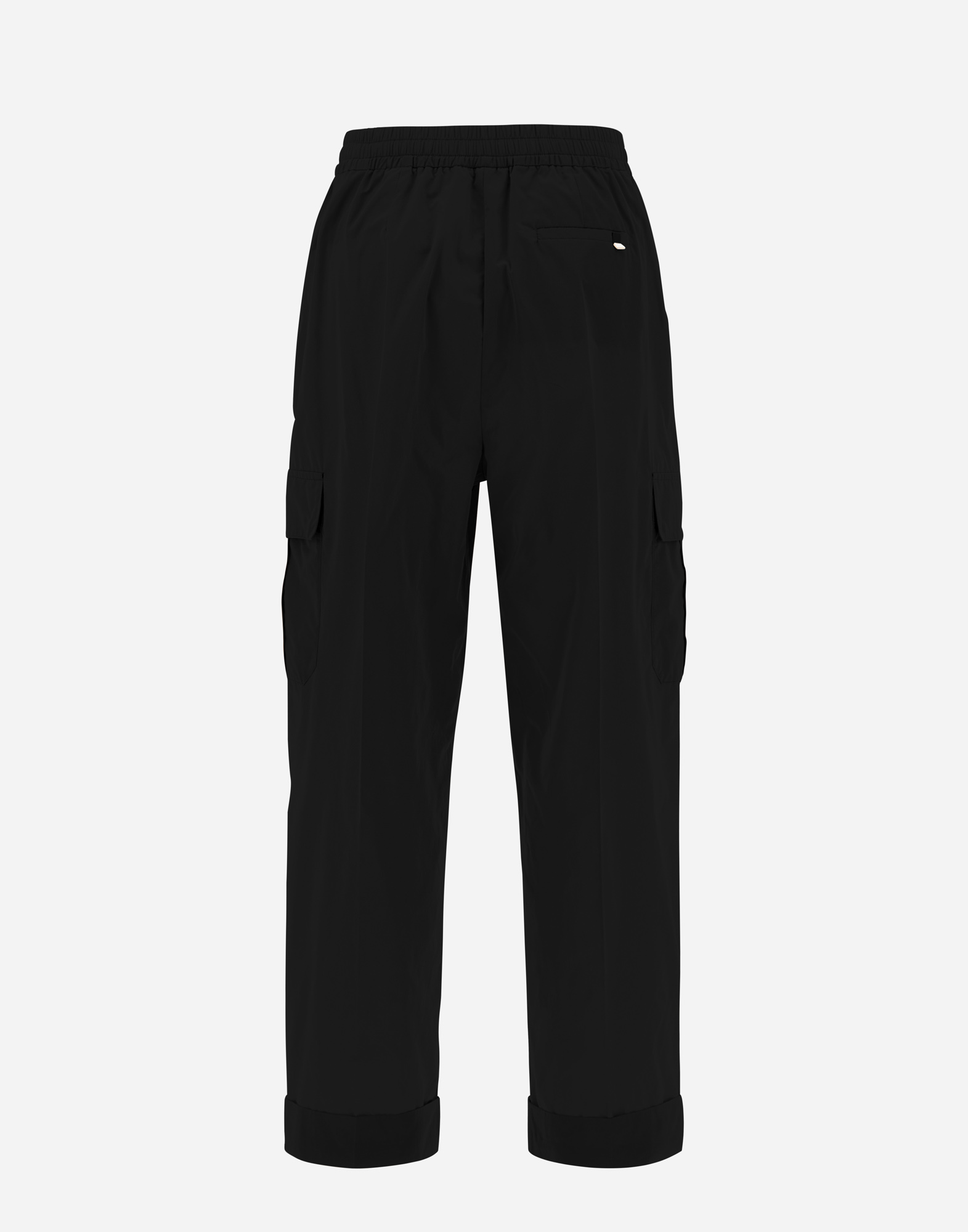 Herno New Techno Taffeta' カーゴパンツ In Black