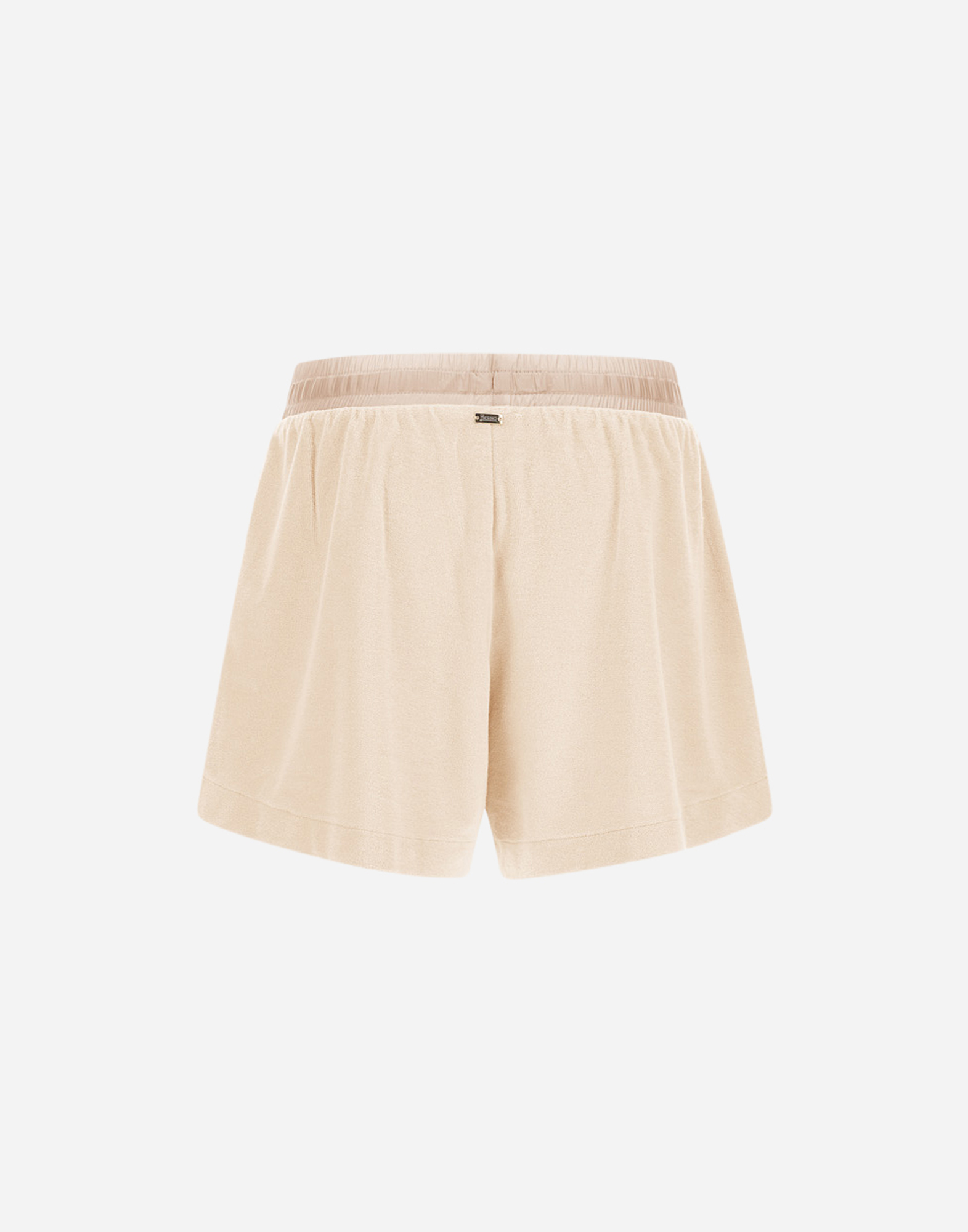 Herno Sponge Effect Sweater Shorts In Chantilly