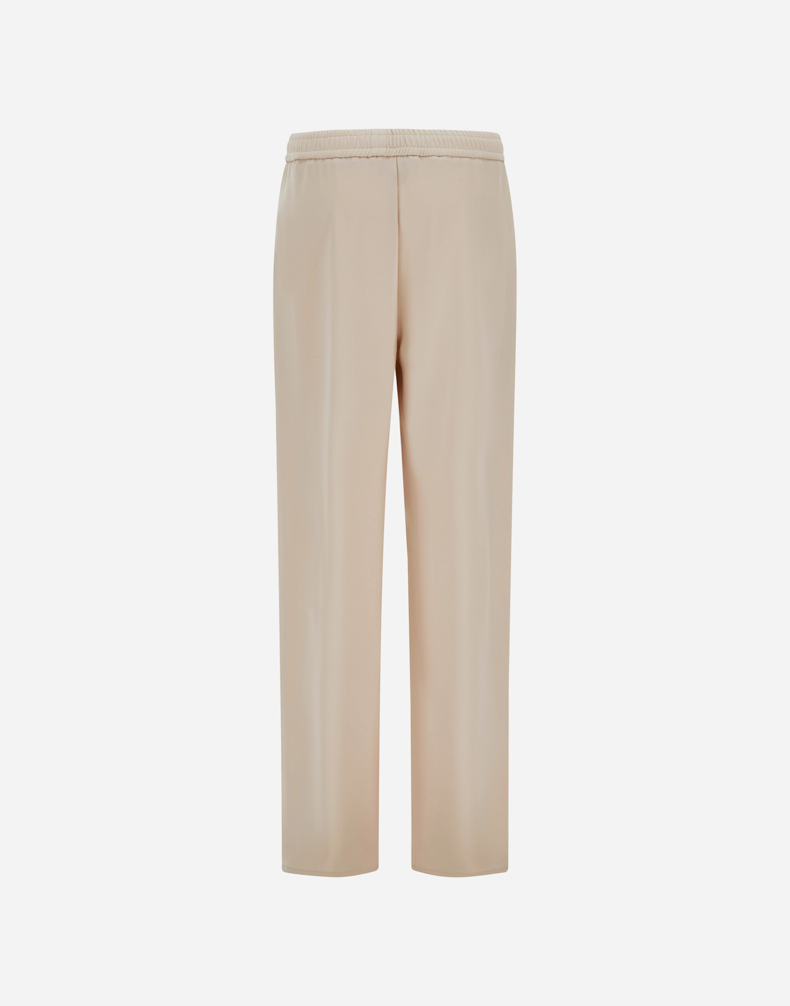 Herno Pants With Elasticized Waist Trousers Beige In Neutral