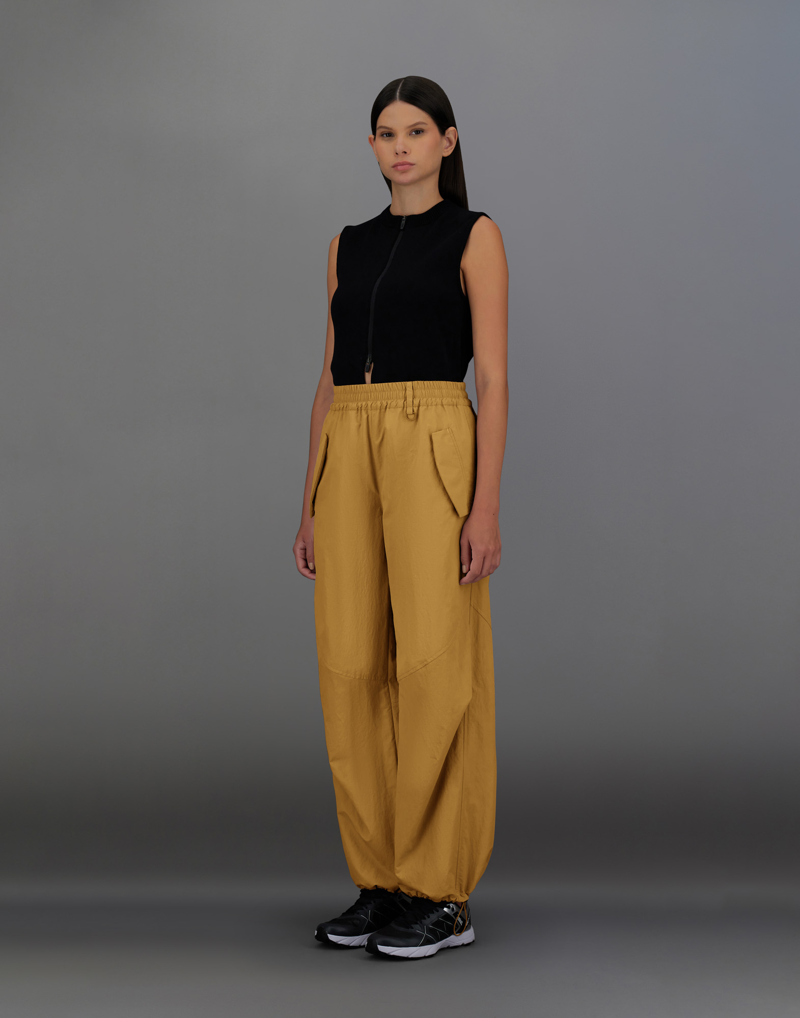 Herno Laminar Trousers In Tech-poplin In Light Brown