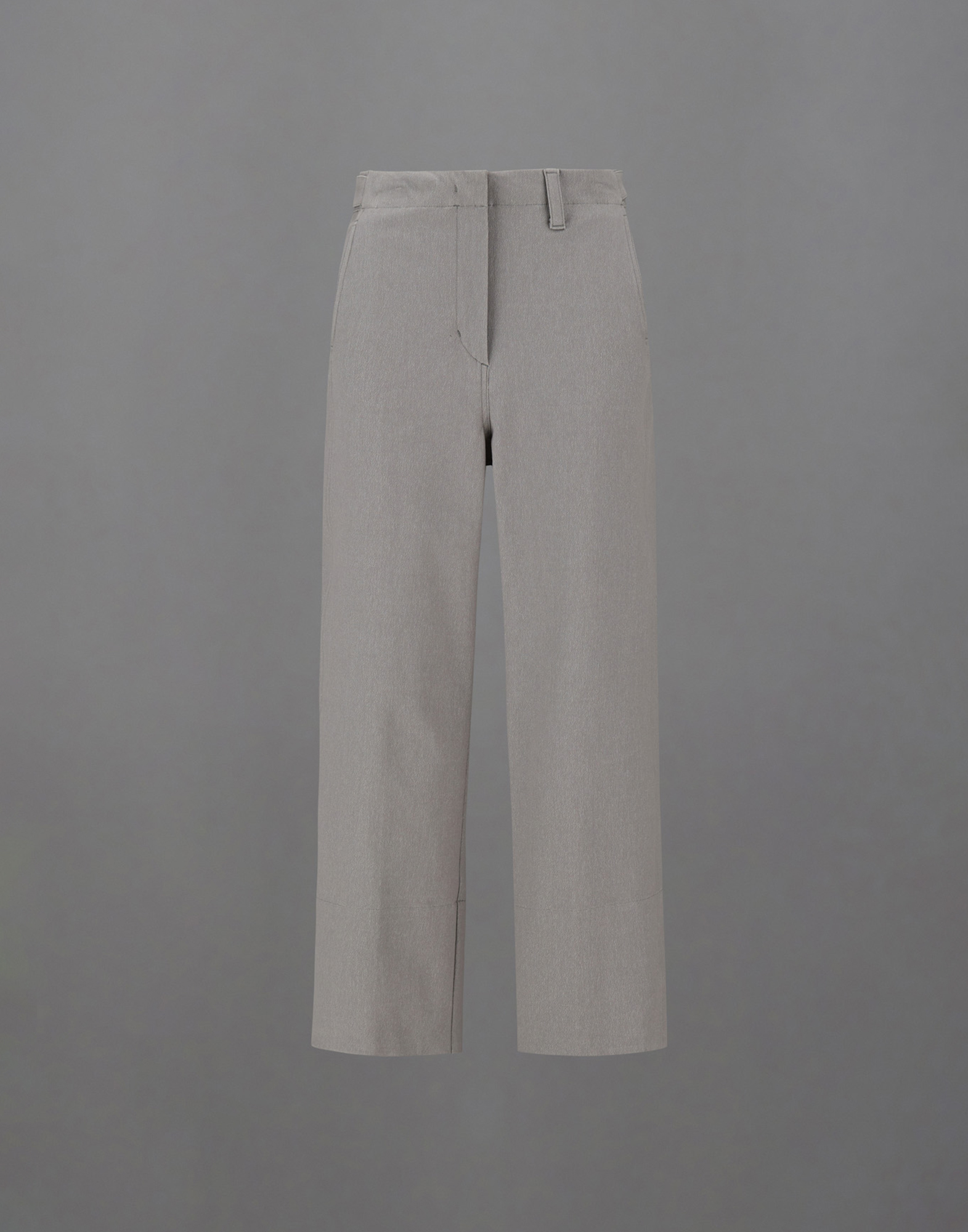 Herno Laminar Trousers In Diagonal-tech Cotton And Extralight Stretch In Grey
