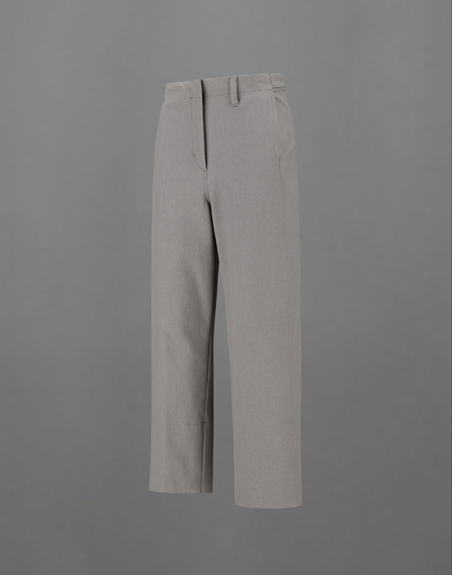 Herno Laminar Trousers In Diagonal-tech Cotton And Extralight Stretch In Grey