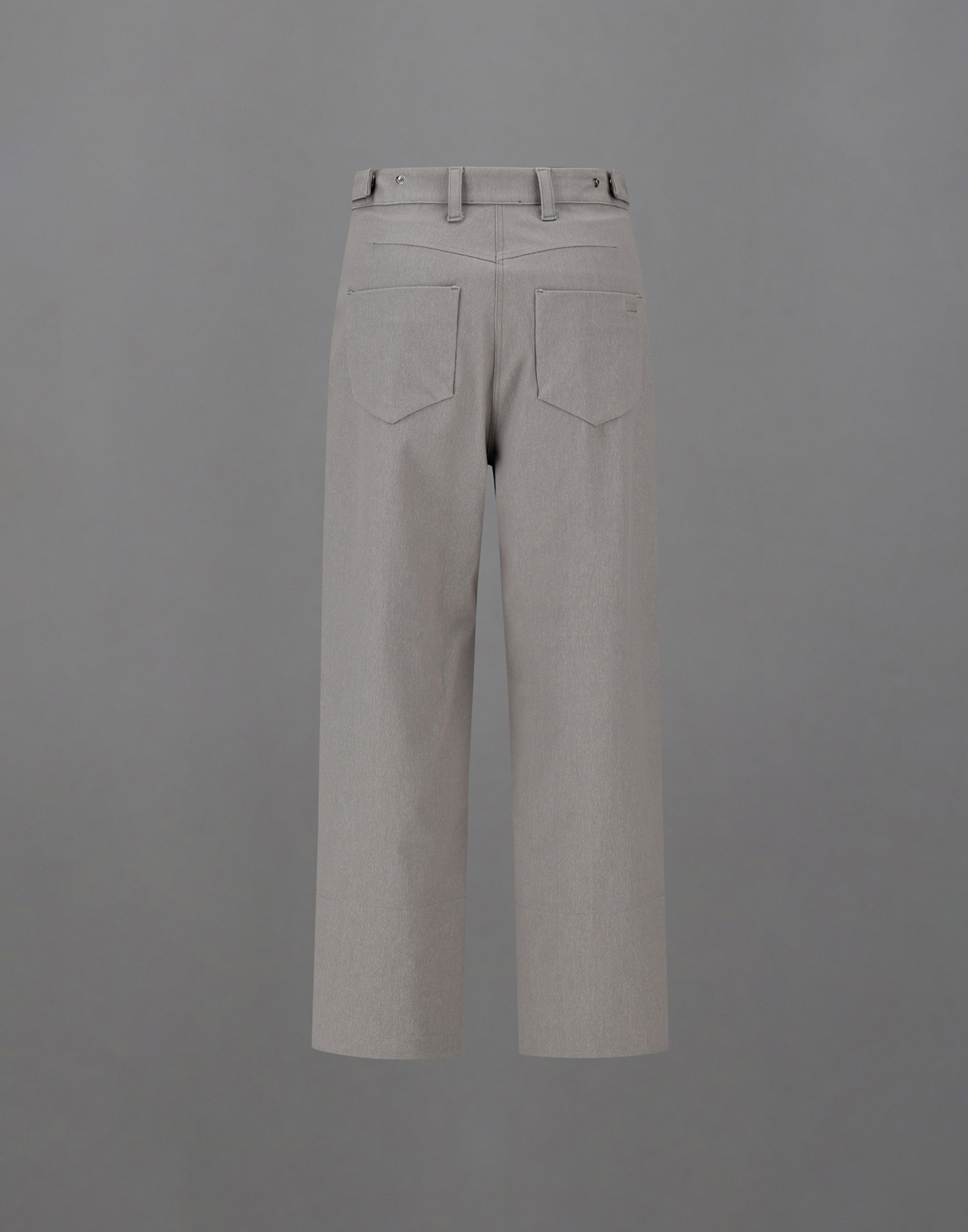 Herno Laminar Trousers In Diagonal-tech Cotton And Extralight Stretch In Grey