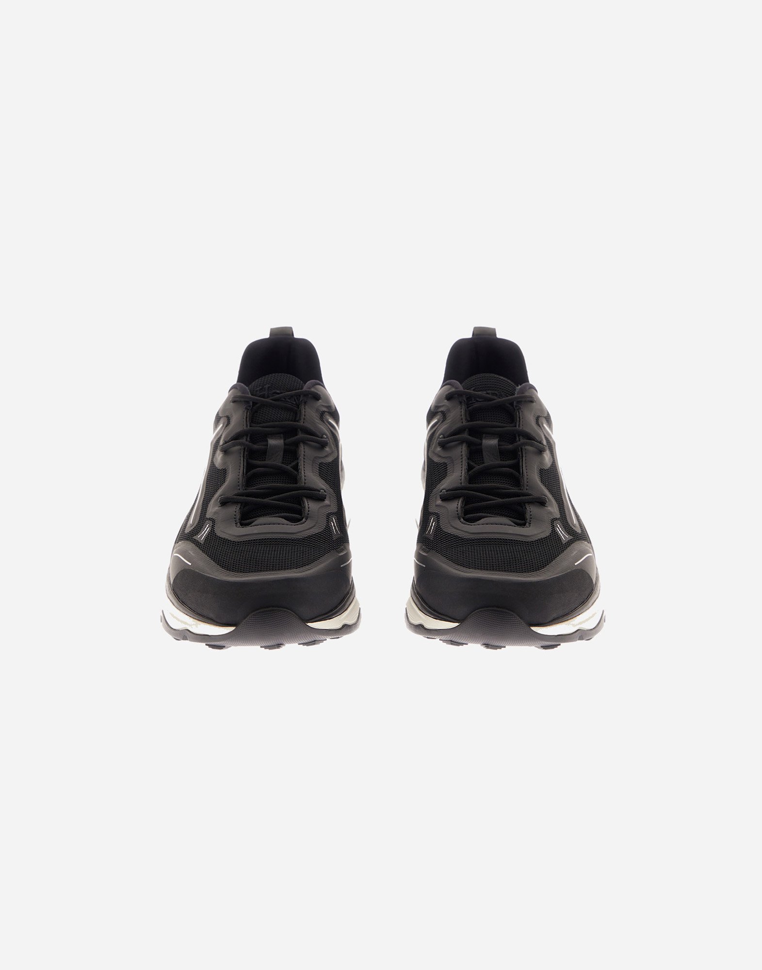 Herno Running Trainers In Nylon In Black