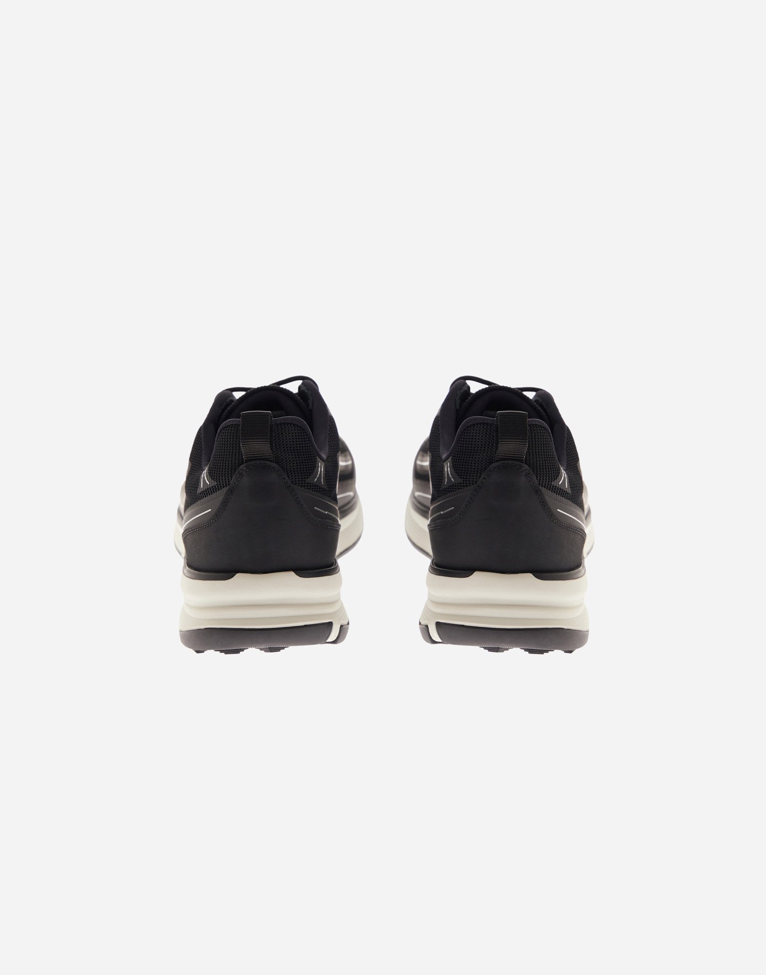 Herno Running Trainers In Nylon In Black