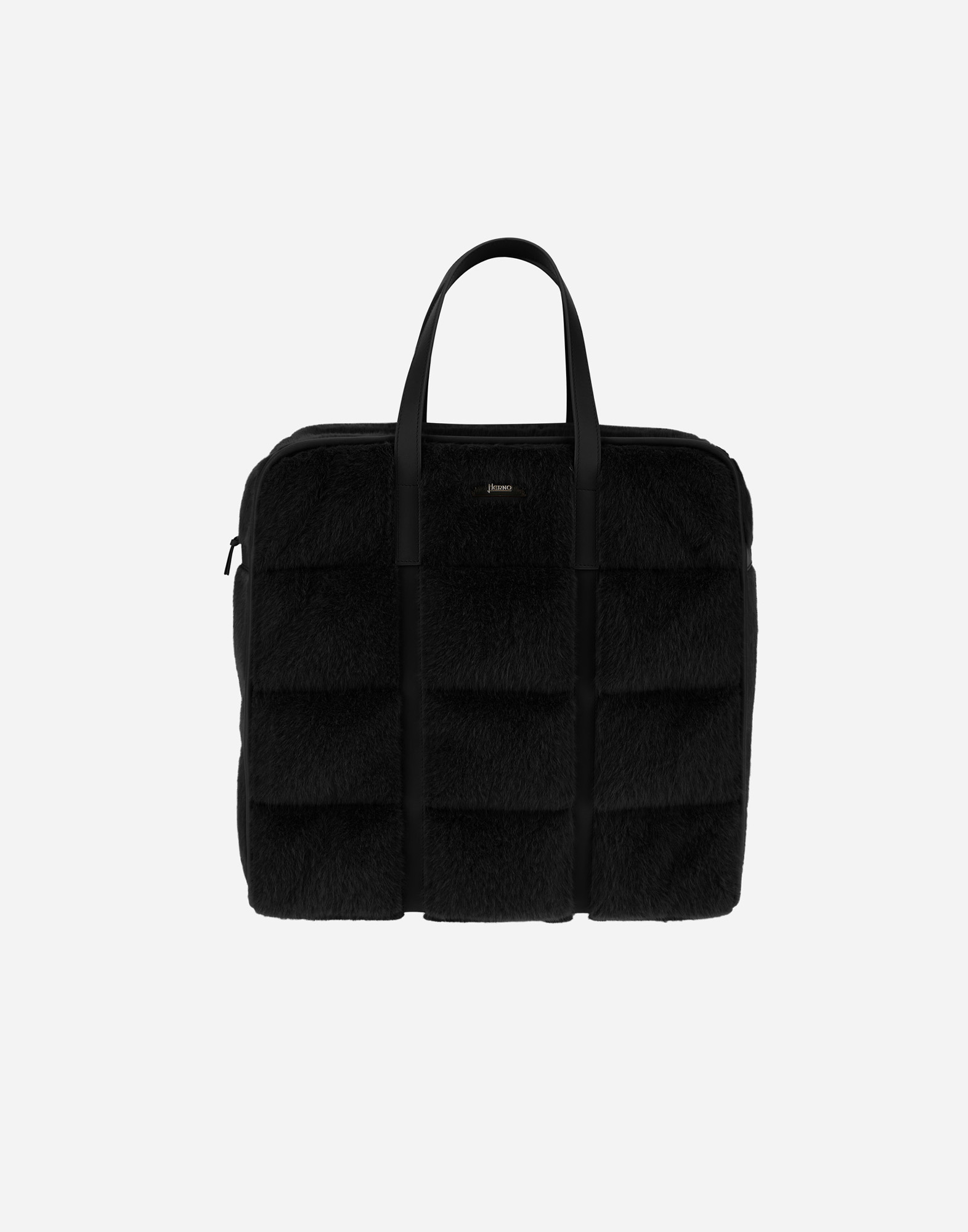 Herno Bag In Lady Alternative Fur In Black