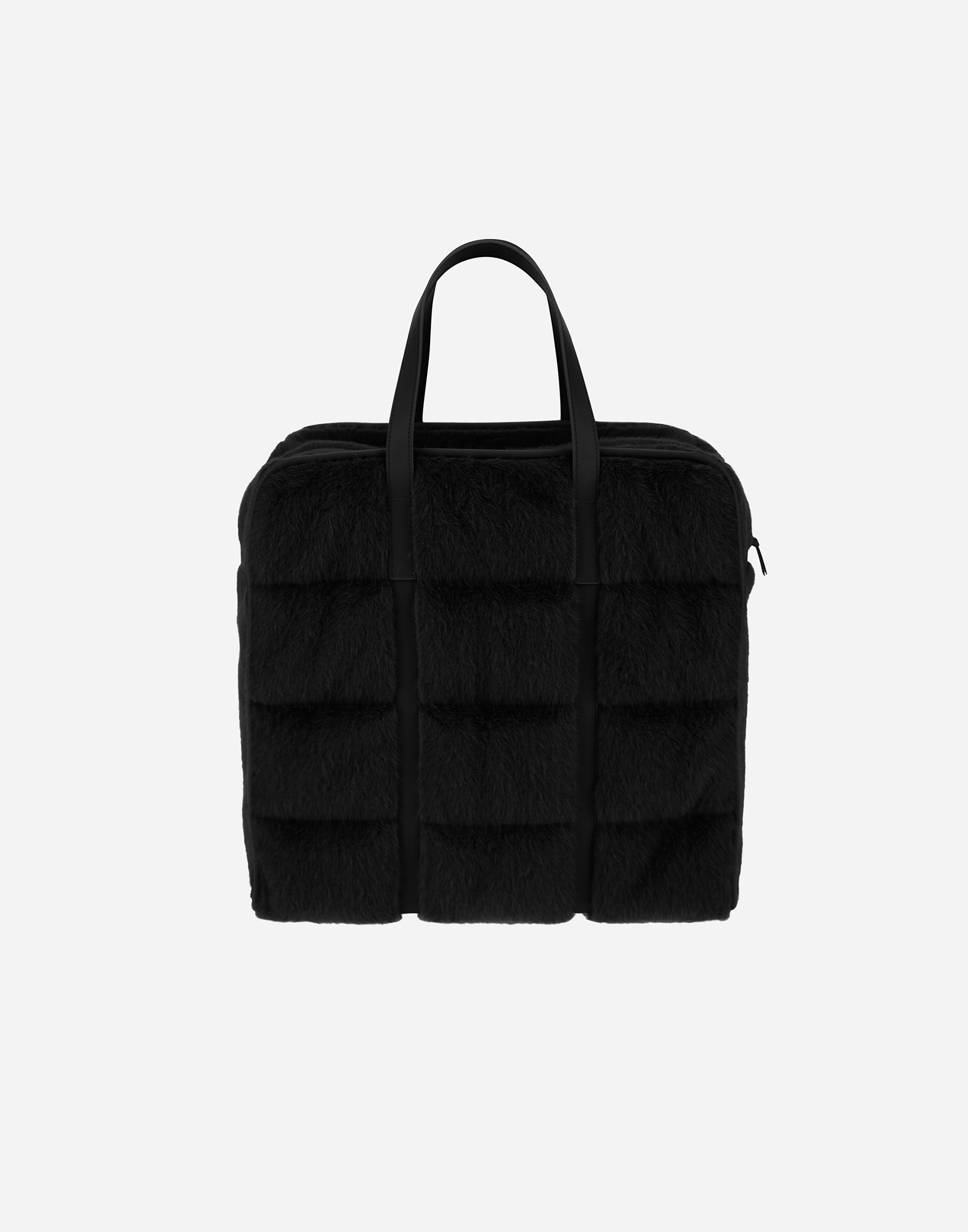 Herno Bag In Lady Alternative Fur In Black