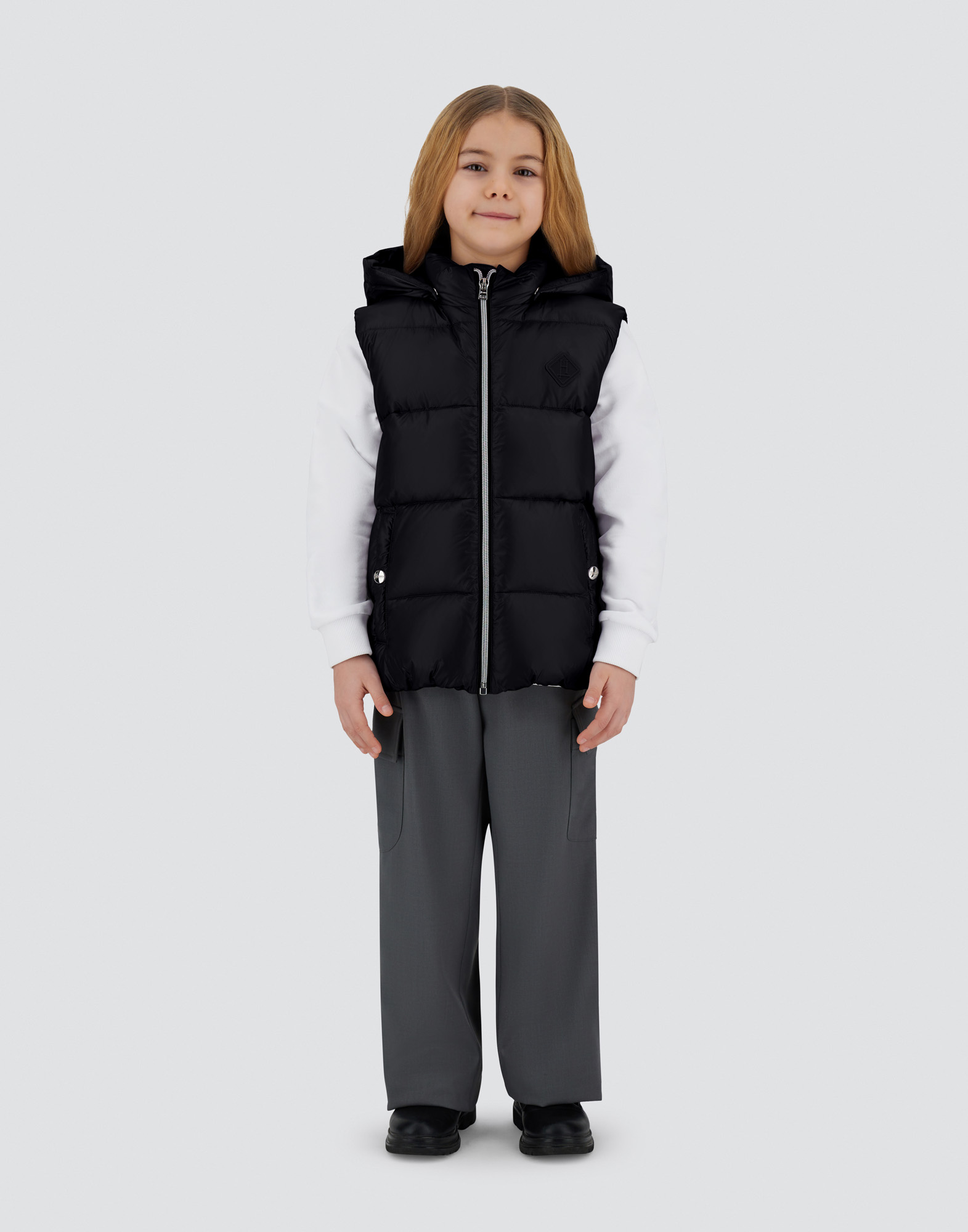 Herno Vest In Nylonâ Ultralight In Black