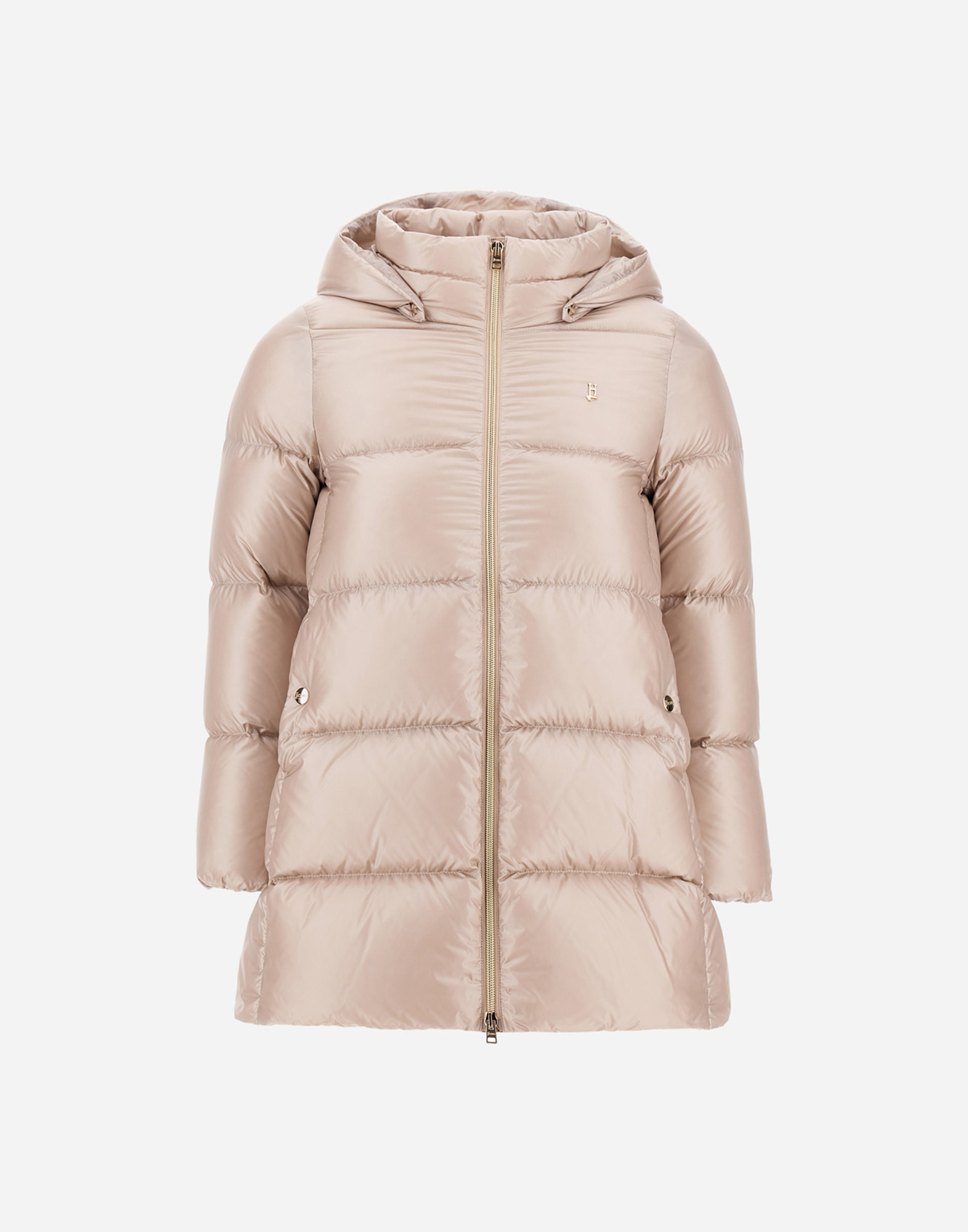 Herno Kids' A-shape Jacket In Nylon Ultralight In White