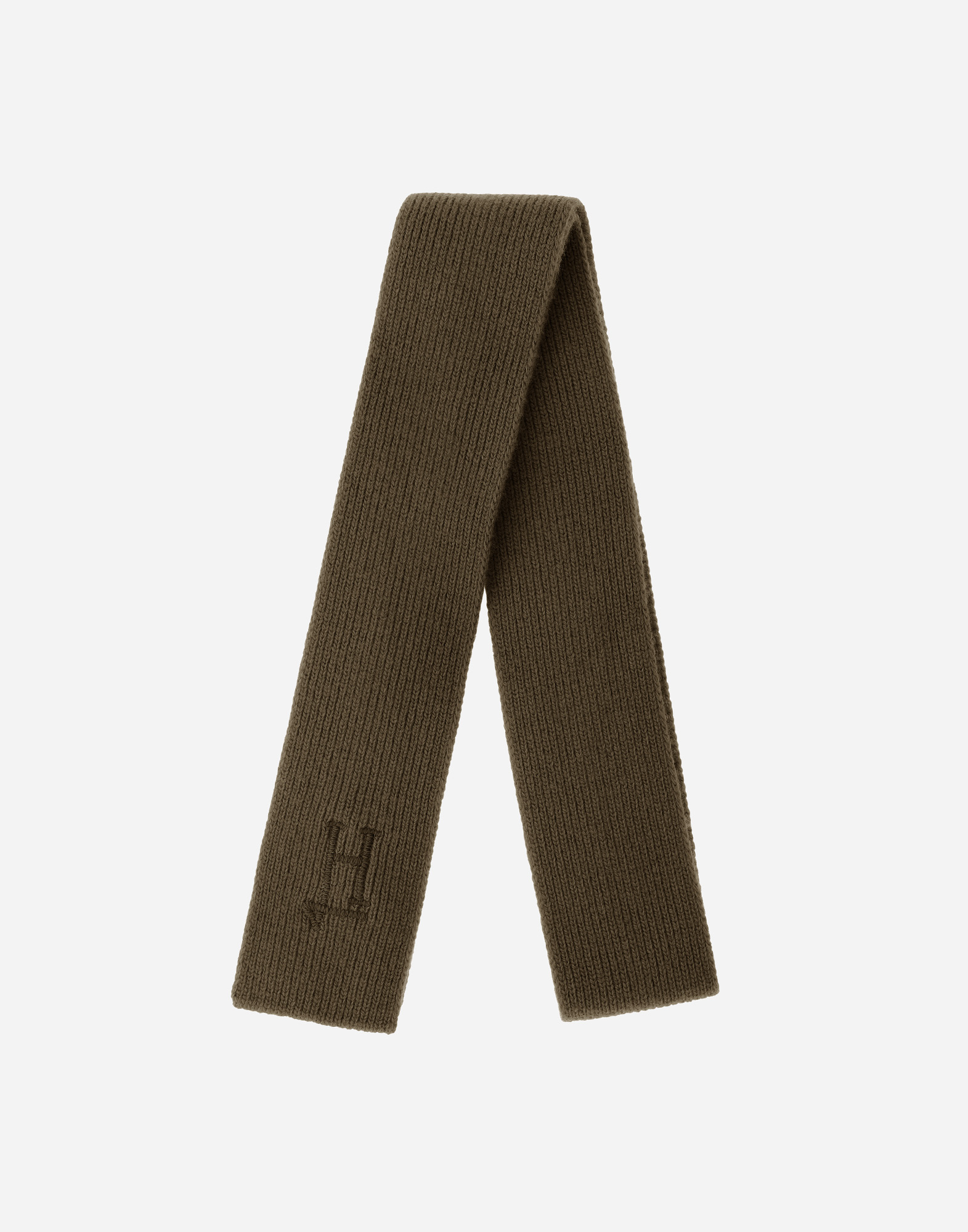 Herno Scarf In Plain Wool G.5 In Multi