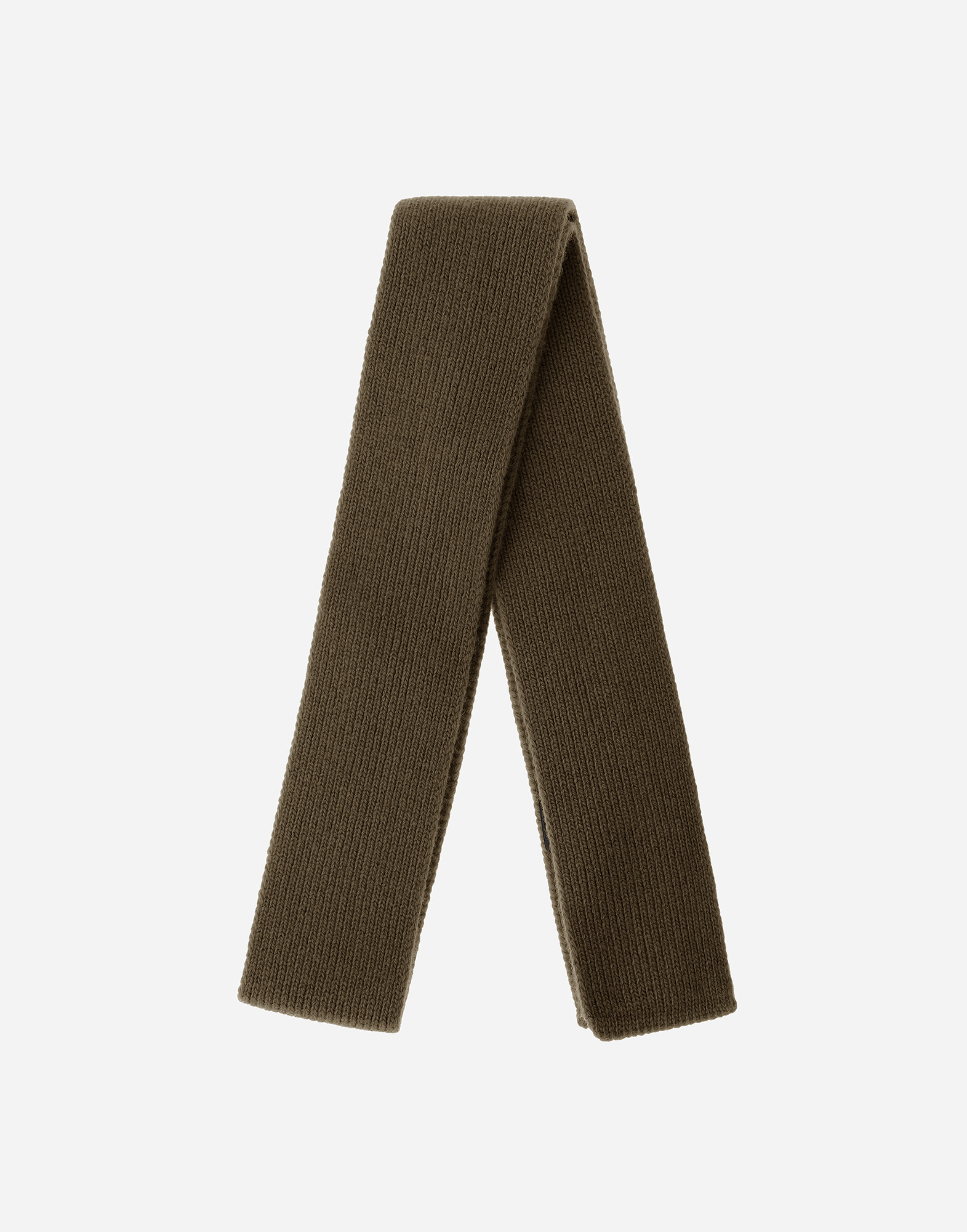 Herno Scarf In Plain Wool G.5 In Green
