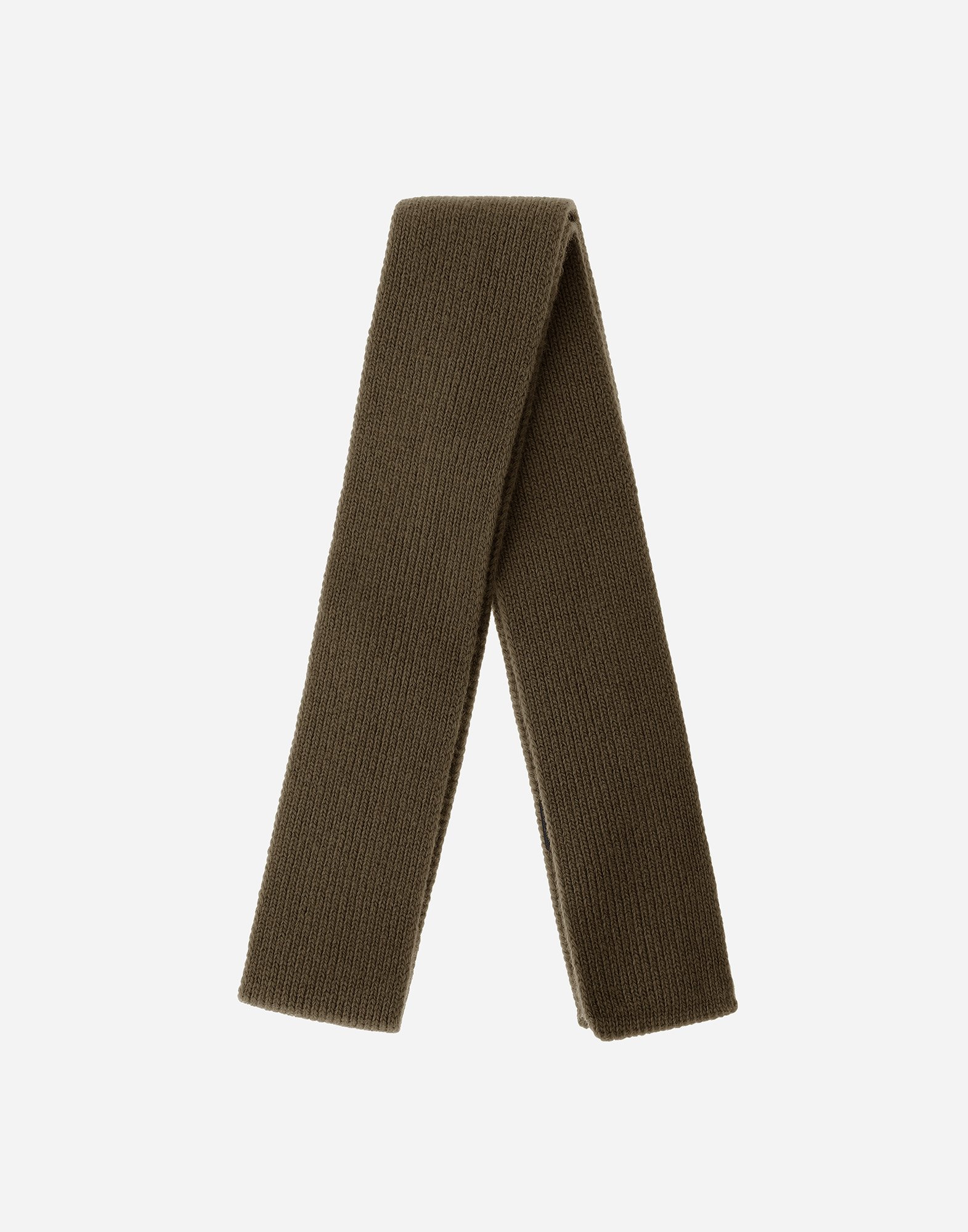 Herno Scarf In Plain Wool G.5 In Green